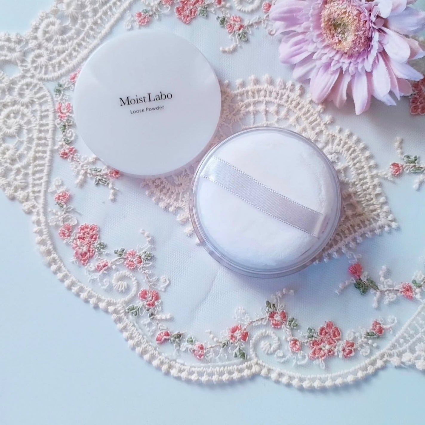 モイストラボ ルースパウダー〈くすみ防止タイプ〉/Moist Labo/ルースパウダーを使ったクチコミ(3枚目)