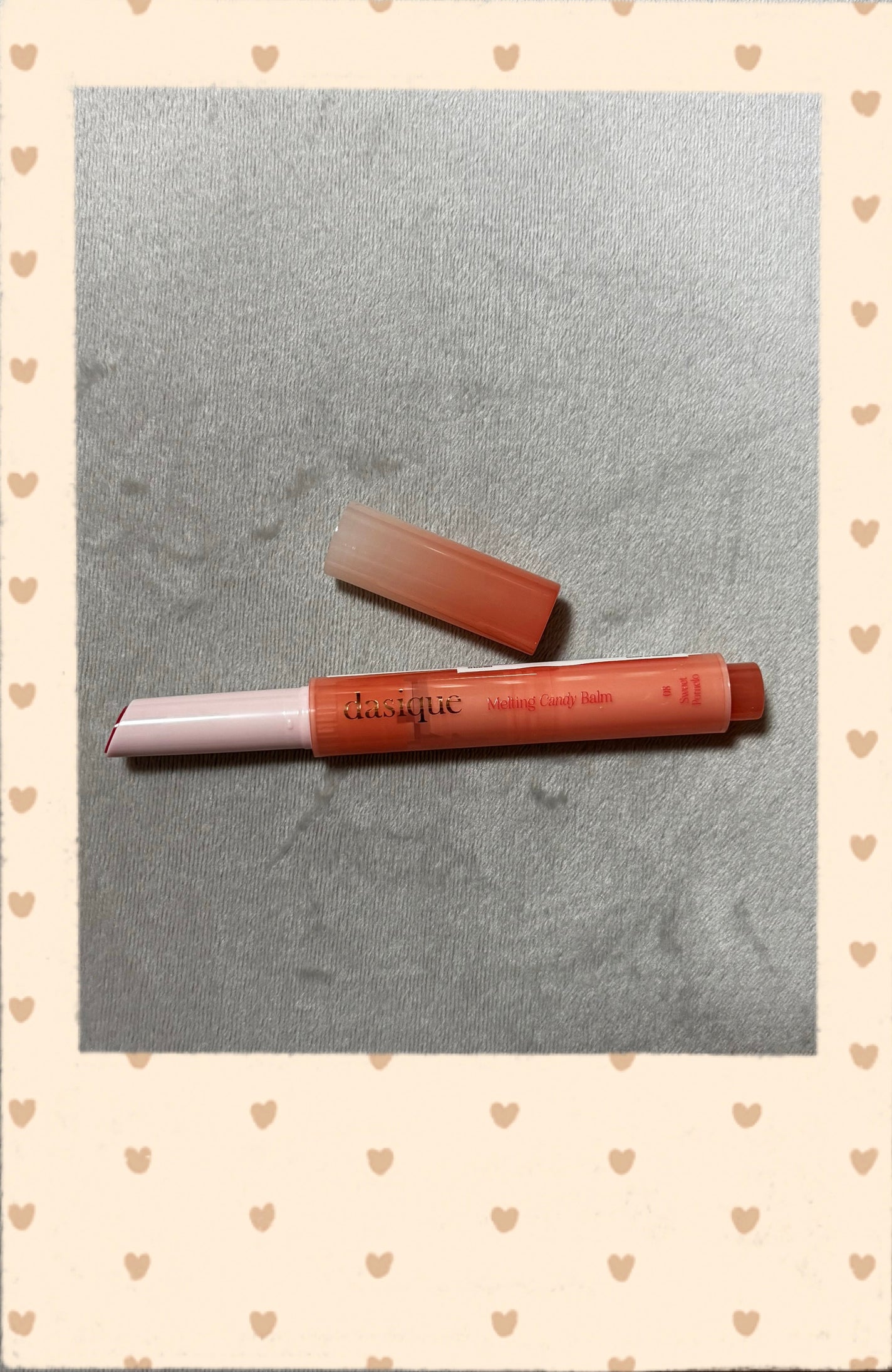 メルティングキャンディーバーム/dasique/口紅を使ったクチコミ(1枚目)