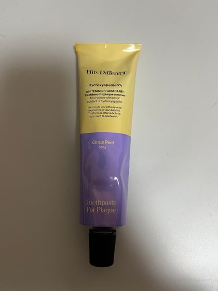 ヒッツディファレント トゥースペースト フォー プラーク/Hits Different/歯磨き粉を使ったクチコミ(2枚目)