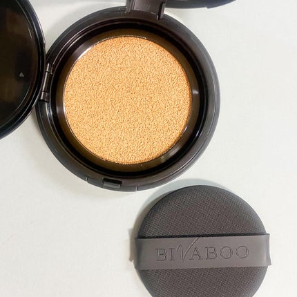 ベルベットジュエルクッション/BIVABOO/クッションファンデーションを使ったクチコミ(2枚目)