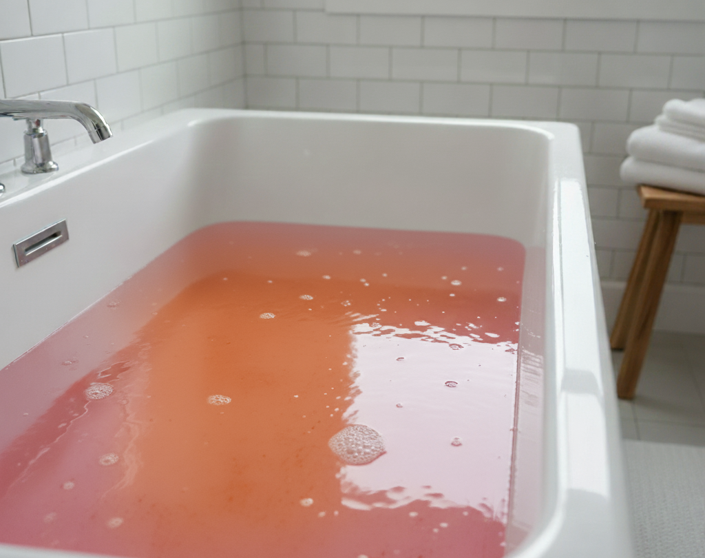 汗かきエステ気分 ナイトスキンケア ネクタリン&フィグの香り/マックス/無機塩系入浴剤を使ったクチコミ(4枚目)