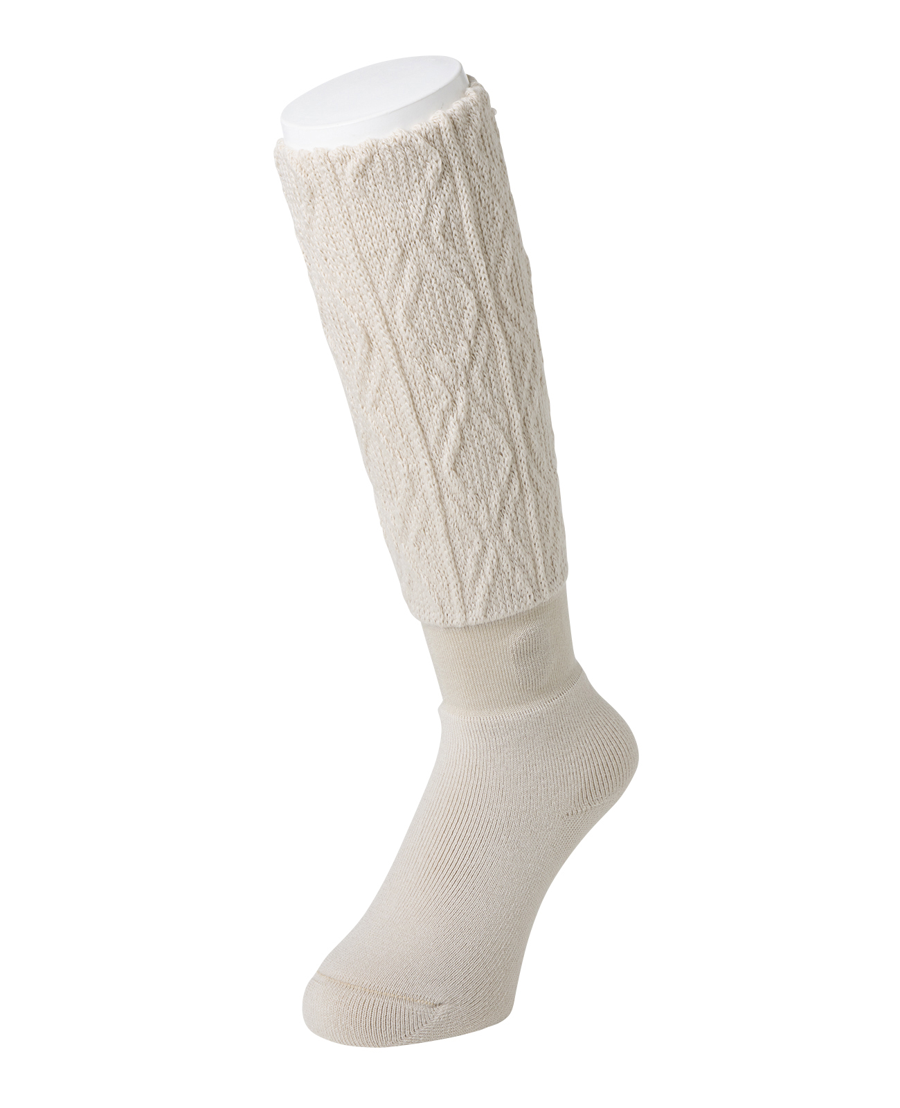 靴下サプリ まるでこたつ レディース ソックス フェザーベージュ（限定）