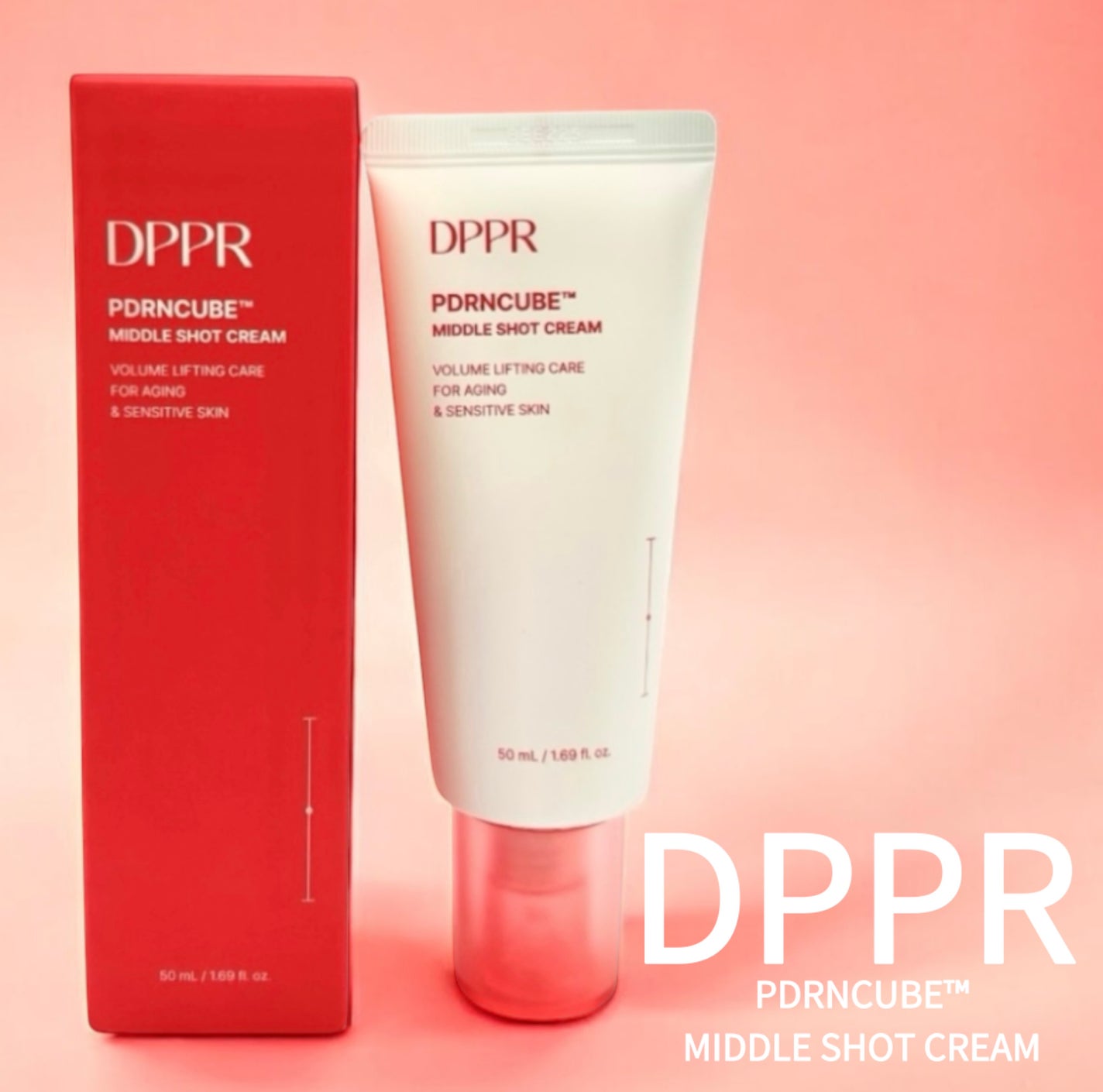 DPPR PDRN CUBE ミドルショットクリーム/DPPR/フェイスクリームを使ったクチコミ(1枚目)