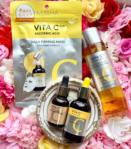 ビタシープラス7days マスクセット/MISSHA/シートマスク・パックを使ったクチコミ(2枚目)