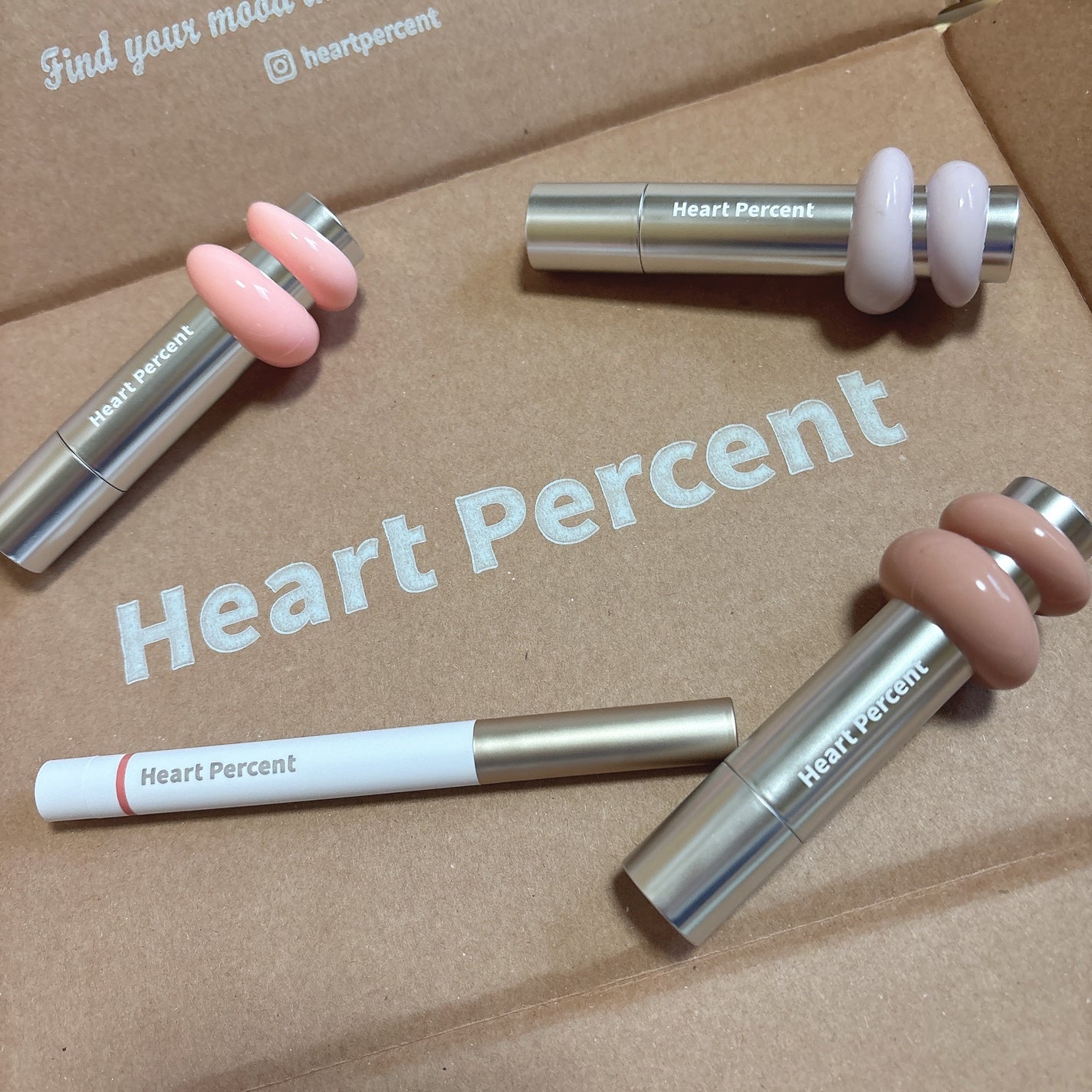 ドットオンムードワンウェイグロイティント/Heart Percent/リップティントを使ったクチコミ(1枚目)
