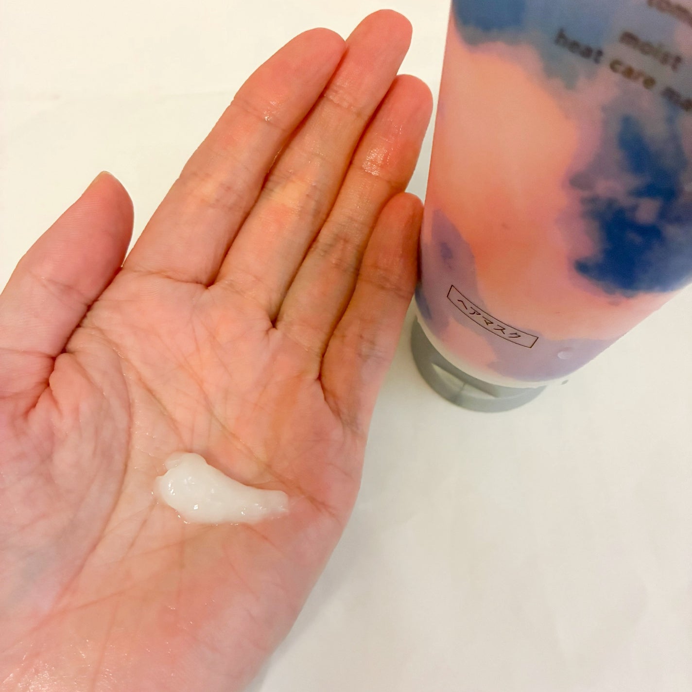 プラストゥモロー モイスト ヒートケアマスク/+tmr/ヘアマスク・ヘアパックを使ったクチコミ(2枚目)