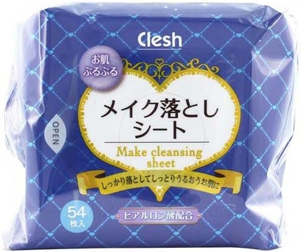 クレシュ clesh メイク落としシート
