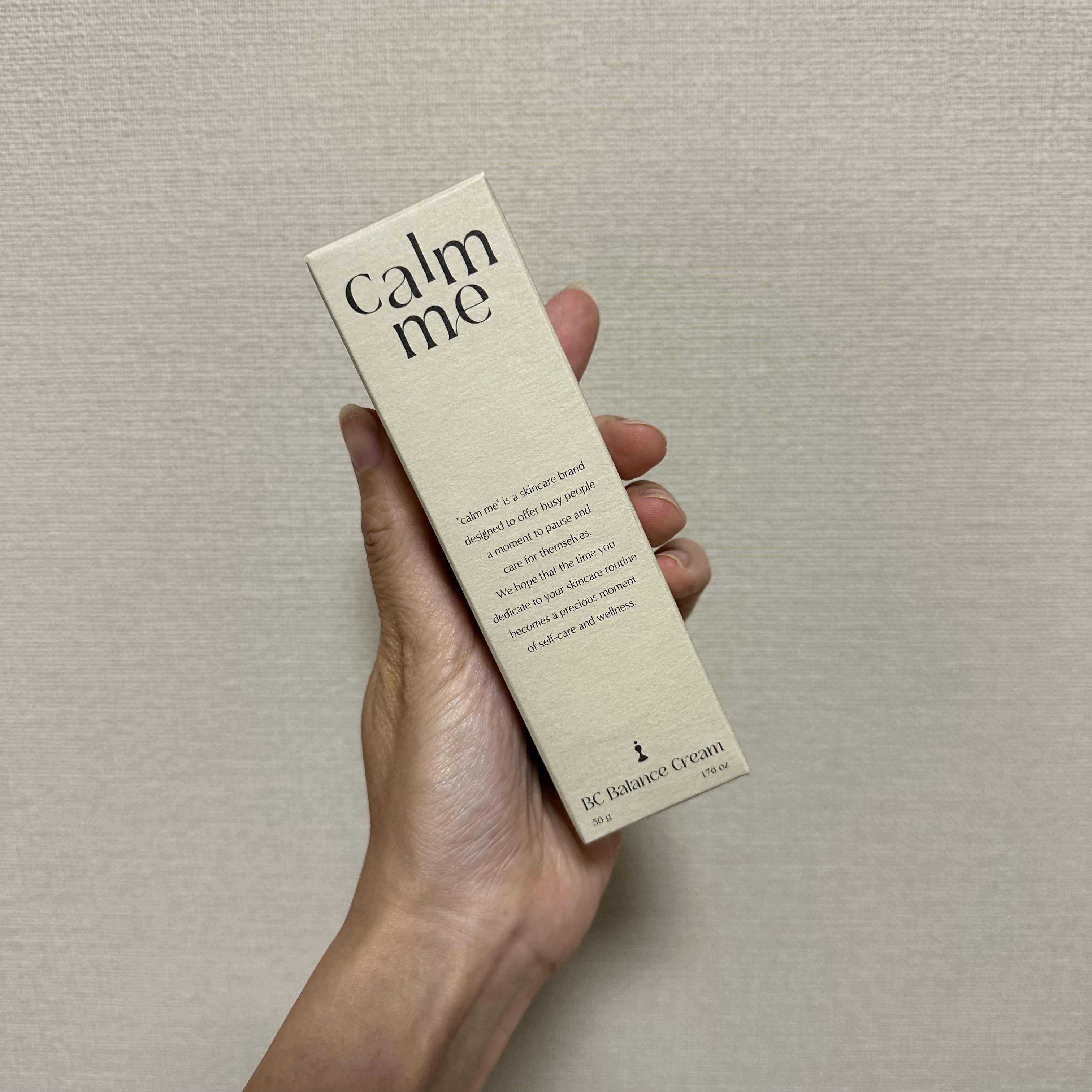 BCバランスクリーム/calm me/フェイスクリームを使ったクチコミ（1枚目）