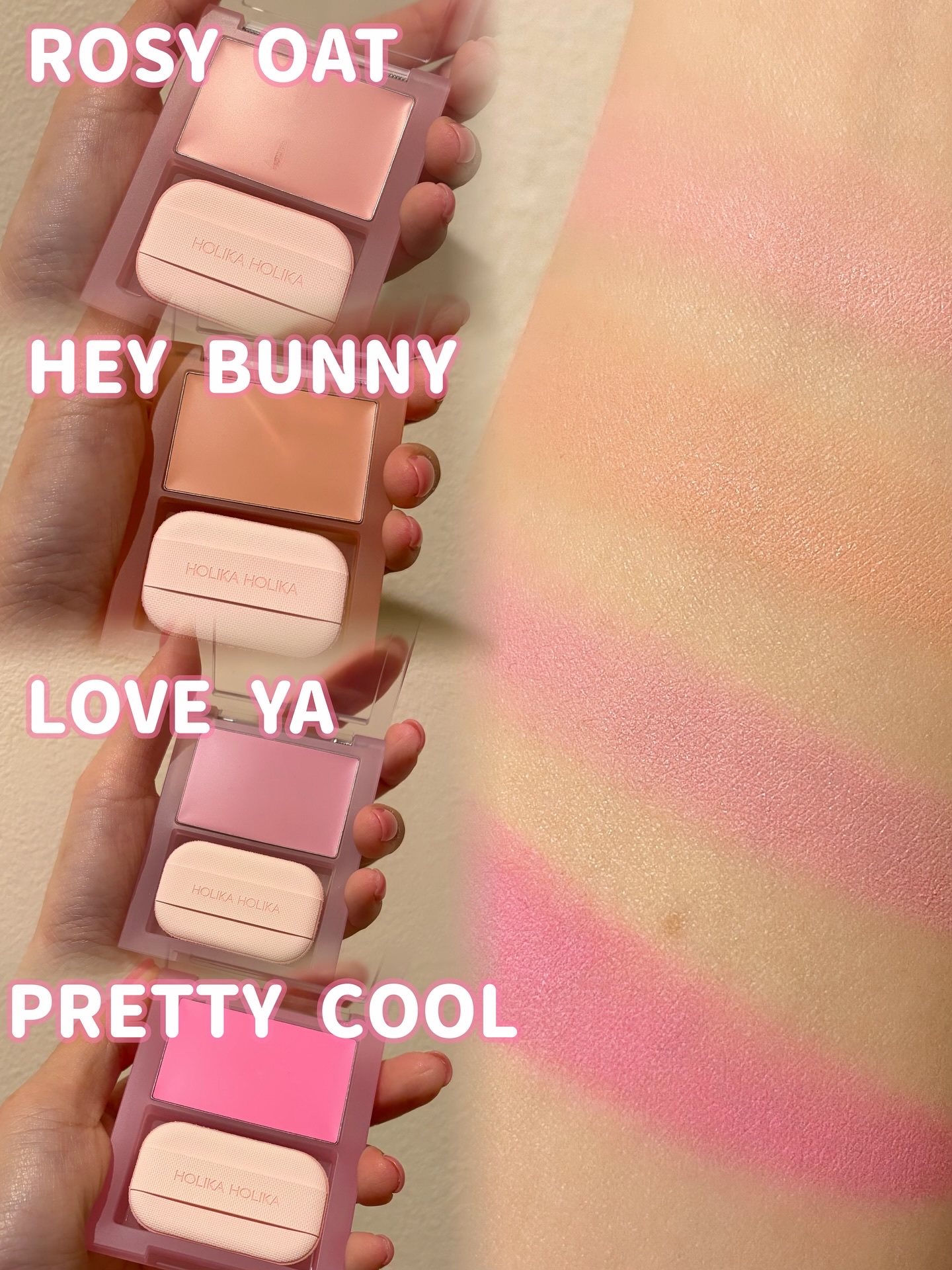 ティンテッドミルククリームブラッシュ /HOLIKA HOLIKA/ジェル・クリームチークを使ったクチコミ（2枚目）