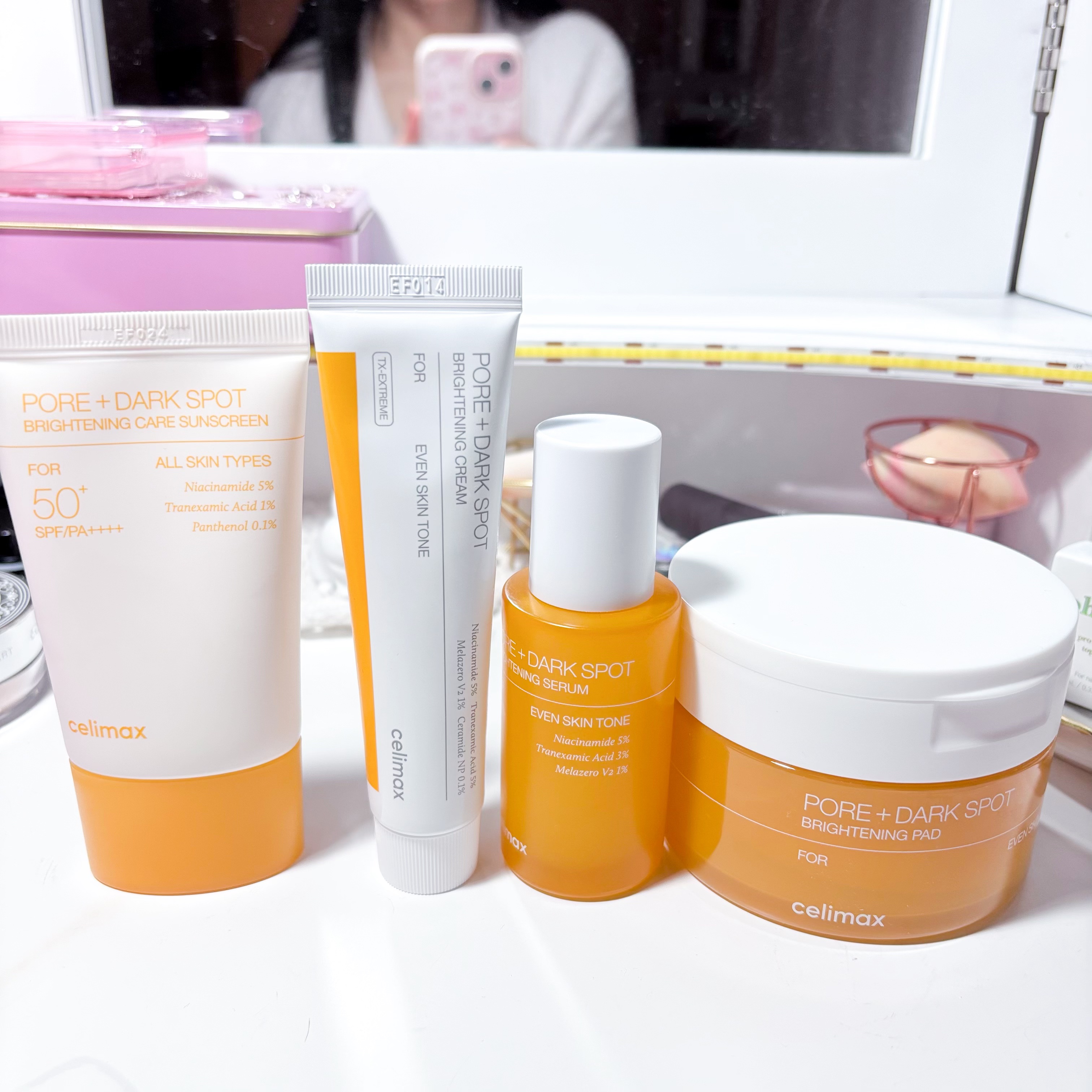 ポア ブライトニング シミケアセラム/celimax/美容液を使ったクチコミ（1枚目）