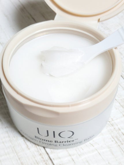バイオームバリアコラーゲンファーミングクレンジングバーム/UIQ/クレンジングバームを使ったクチコミ(3枚目)