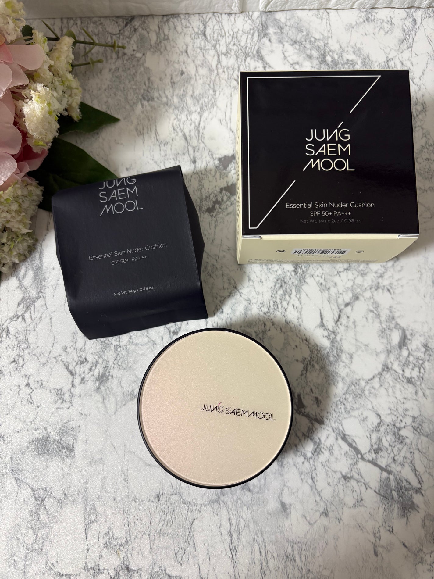 ジョンセンムル エッセンシャル スキン ヌーダー クッション/JUNG SAEM MOOL/クッションファンデーションを使ったクチコミ(1枚目)