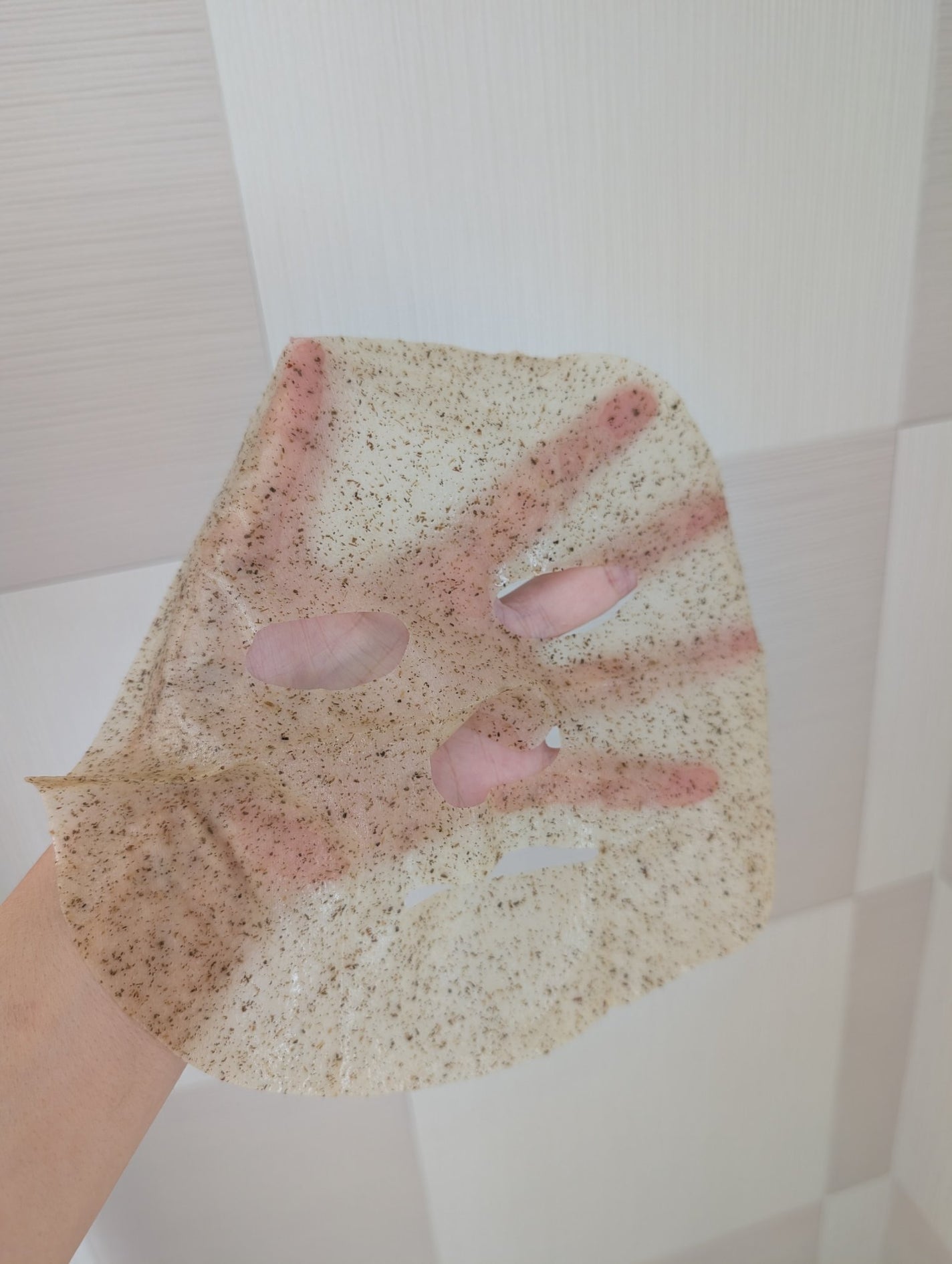 ツボクサスージングハイドロヨモギマスク/LIALUSTER/シートマスク・パックを使ったクチコミ(3枚目)