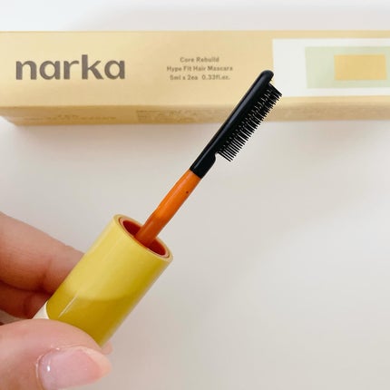 ハイプフィットヘアマスカラ/narka/その他スタイリングを使ったクチコミ(6枚目)
