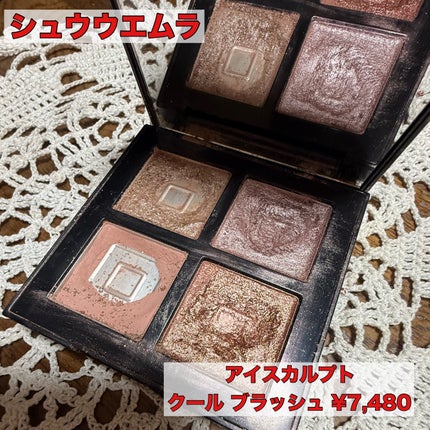 アイスカルプト/shu uemura/アイシャドウパレットを使ったクチコミ(1枚目)