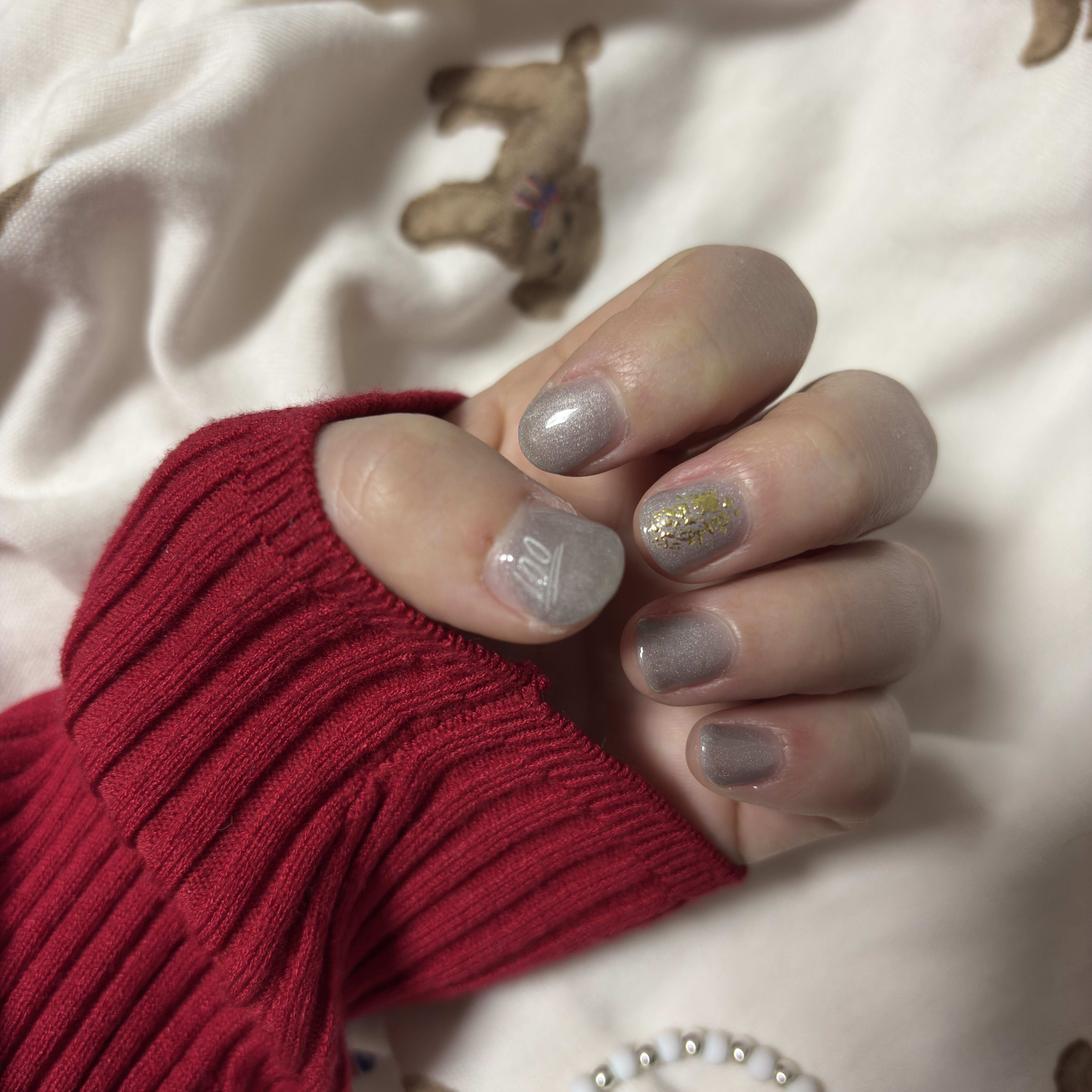 HOMEI ウィークリージェル MG7 ストームマグネット(Storm Magnet)/HOMEI/ジェルネイルを使ったクチコミ（2枚目）