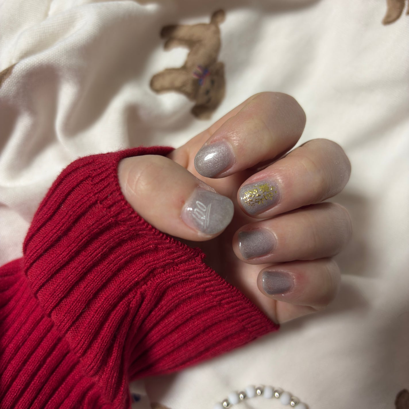 ネイルシール/セリア/ネイルシールを使ったクチコミ(2枚目)