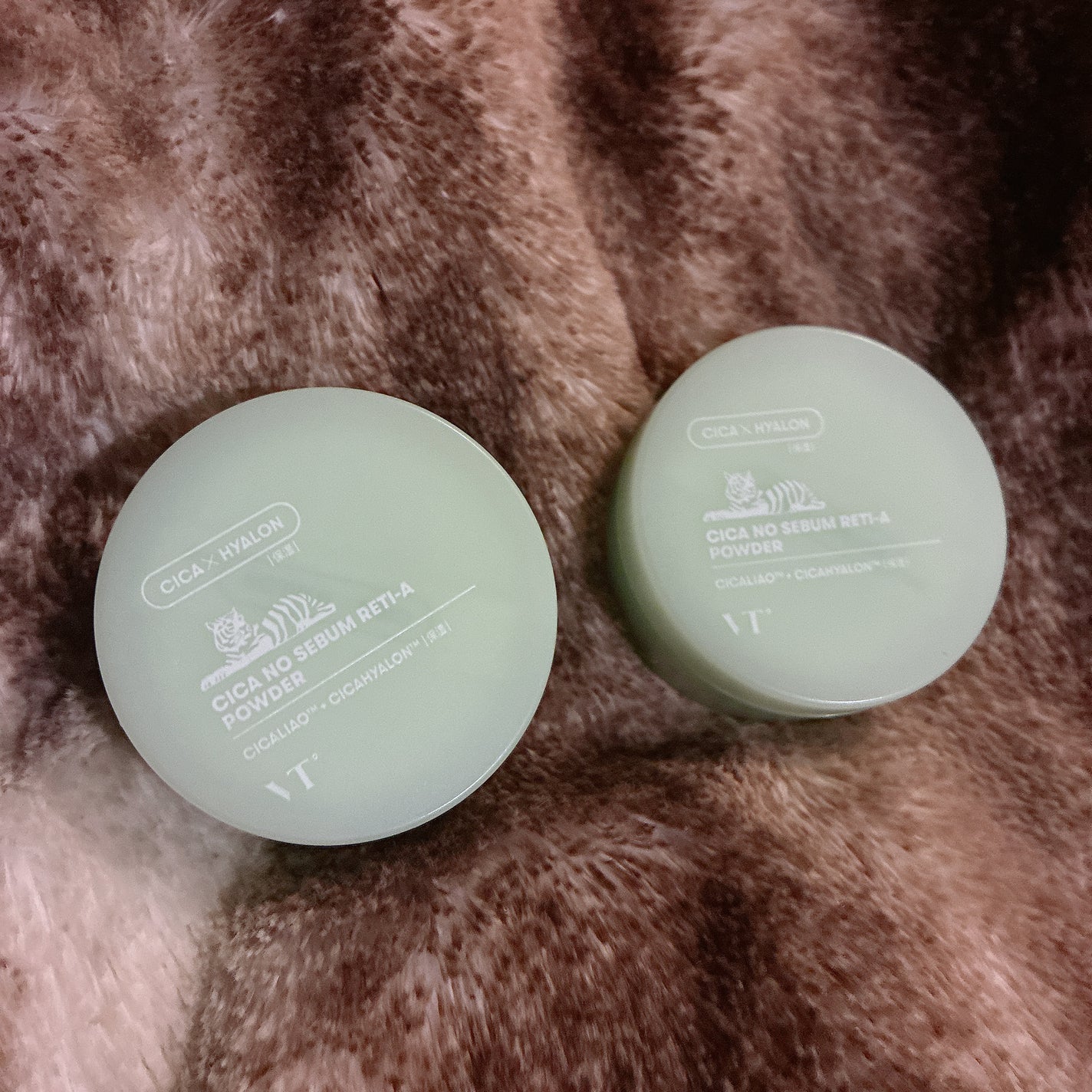CICA ノーセバムレチAパウダー/VT/ルースパウダーを使ったクチコミ(2枚目)