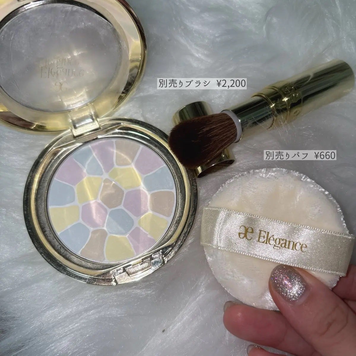 ラ プードル オートニュアンス/Elégance/プレストパウダーを使ったクチコミ(1枚目)