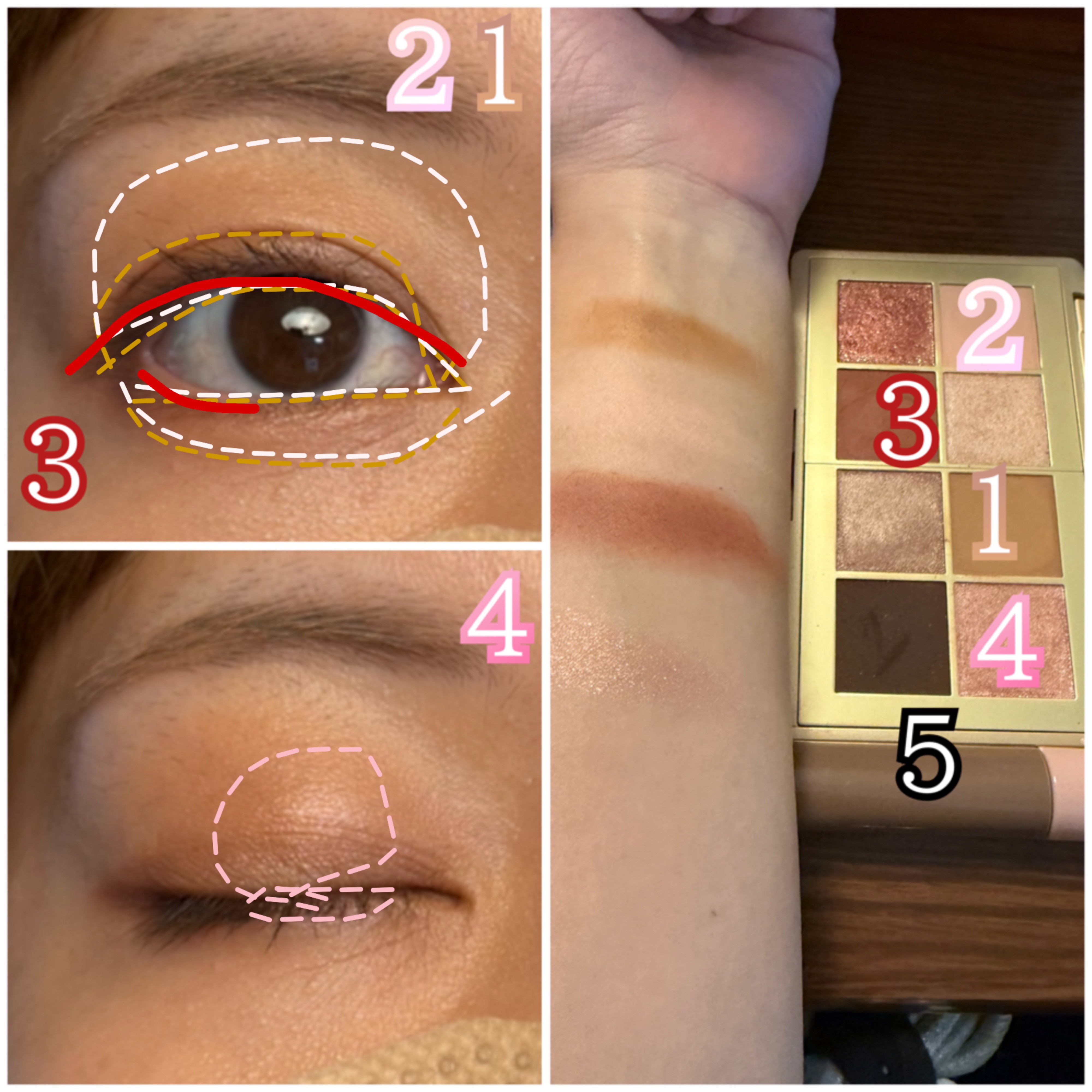 ジャパン イン ブルーム アイシャドウ パレット/ローラ メルシエ/アイシャドウパレットを使ったクチコミ（3枚目）