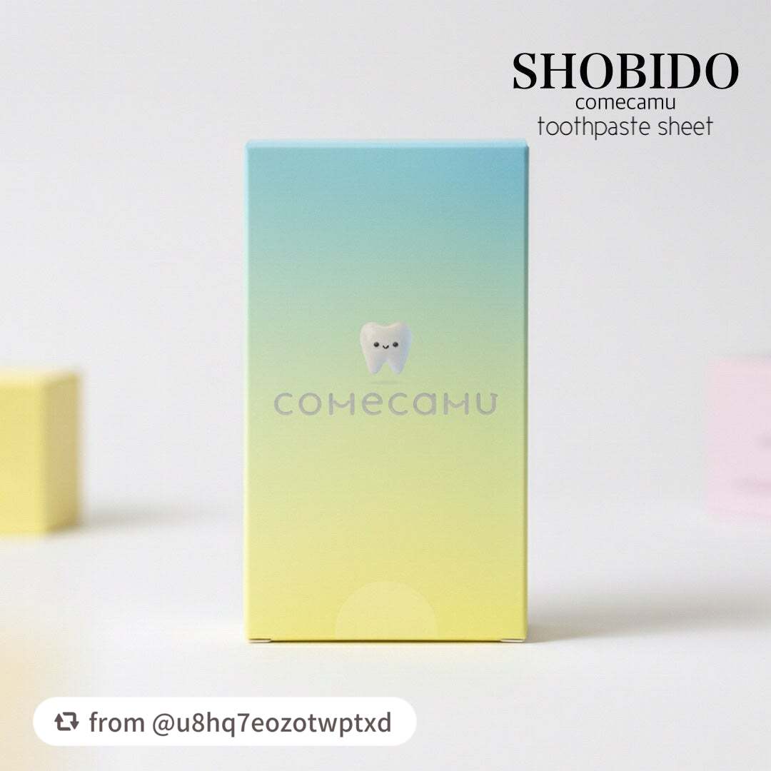 comecamu/カムカム はみがきシート(1箱/7枚入)/SHOBIDO/その他オーラルケアを使ったクチコミ(2枚目)