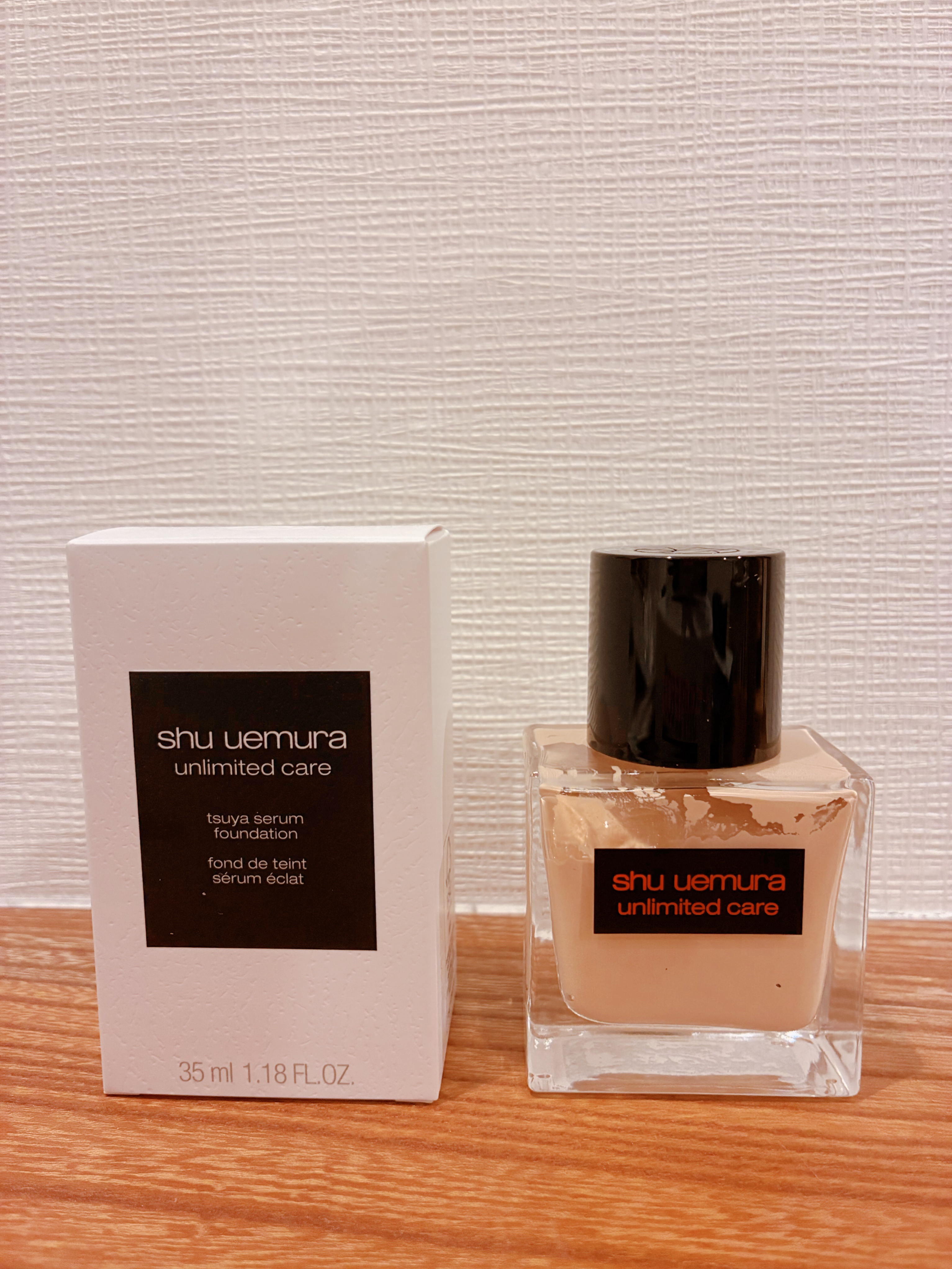 アンリミテッド ケア ツヤ セラム ファンデーション 375/shu uemura/リキッドファンデーションを使ったクチコミ（1枚目）