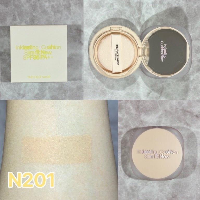 インクラスティングクッションファンデーション/THE FACE SHOP/クッションファンデーションを使ったクチコミ(2枚目)