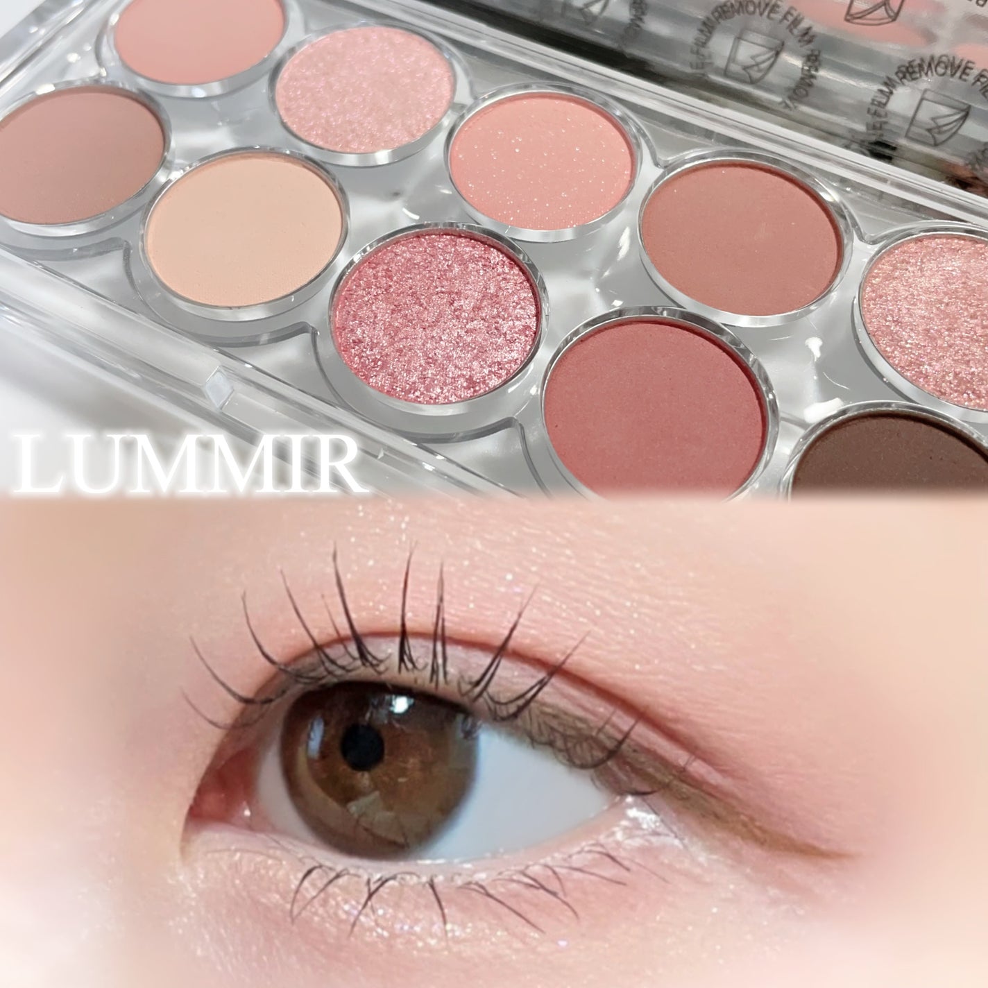 ライトオンアイズシャドウパレット/ルミル/アイシャドウパレットを使ったクチコミ(1枚目)