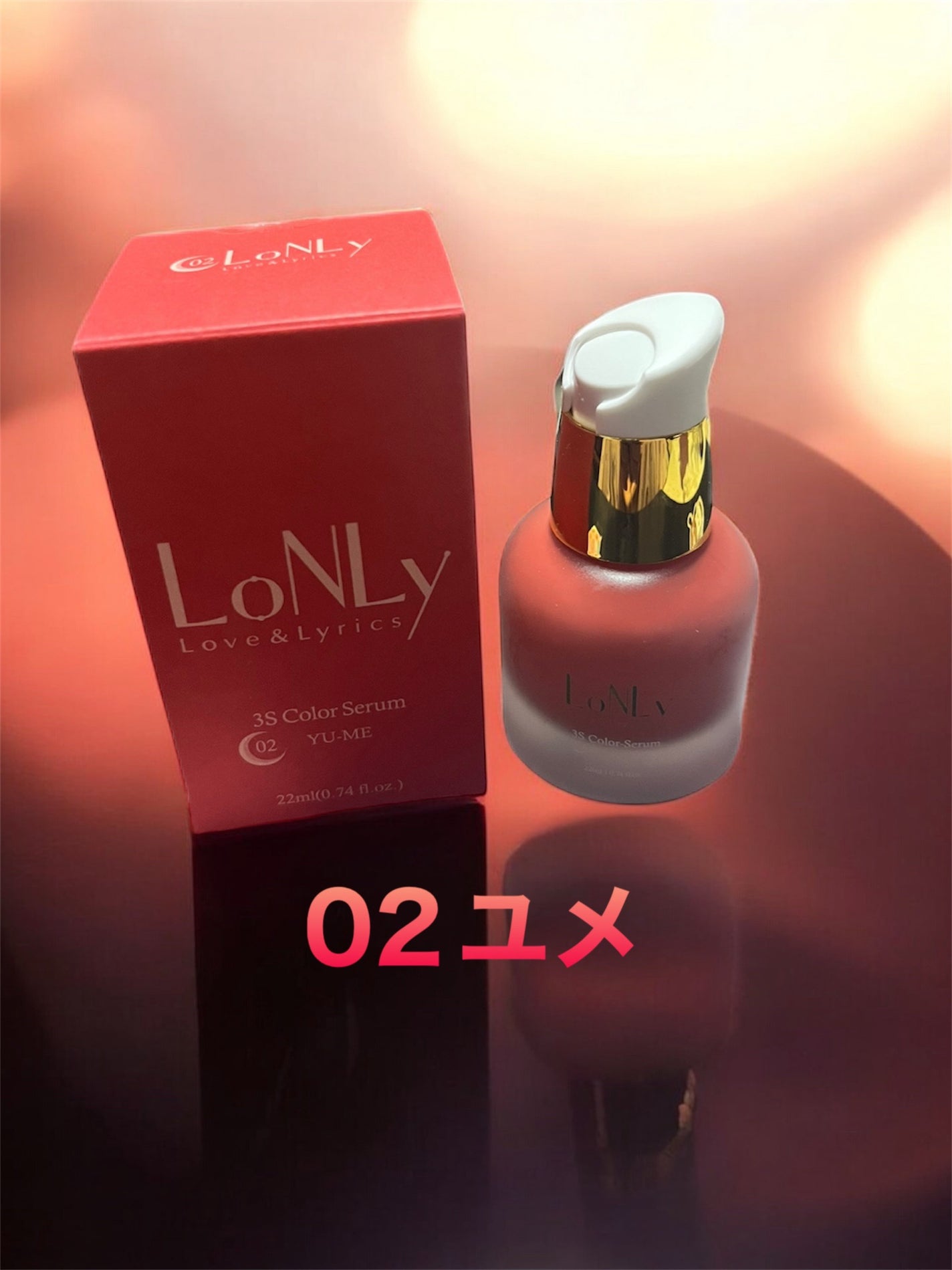 3S カラーセラム/LoNLy /リキッドチークを使ったクチコミ(2枚目)