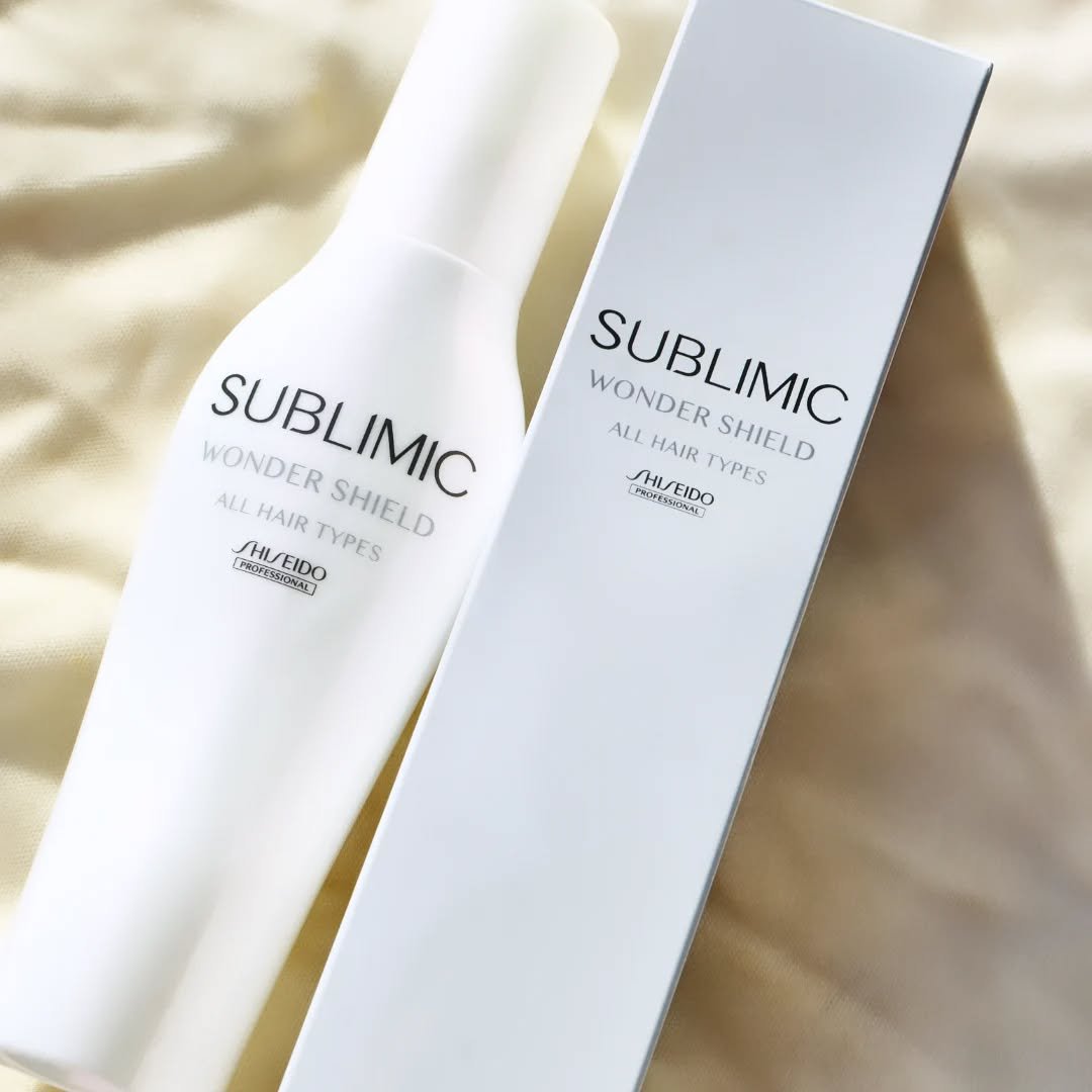 サブリミック / ワンダーシールド

※2週間前にレビューしました。
今回は2回目の投稿です。

アウトバスタイプのトリートメントミスト。

髪を乾かす前に使用します、

3日に１回のスペシャルケア。

熱を加えることによりシールド成分がネ