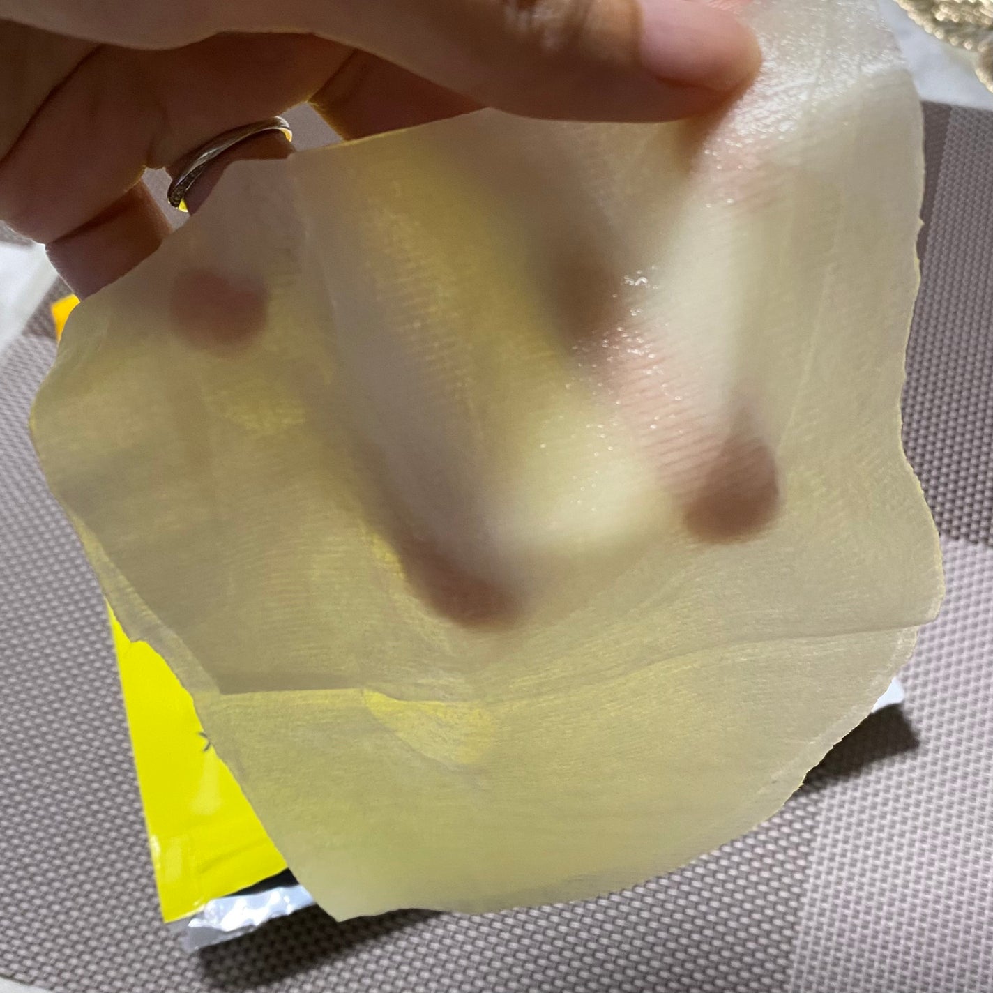VC+3 Bright Banana Peel Mask/LIALUSTER/シートマスク・パックを使ったクチコミ(4枚目)
