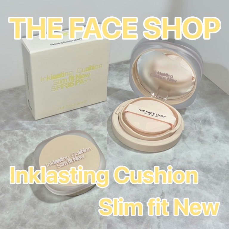 インクラスティングクッションファンデーション/THE FACE SHOP/クッションファンデーションを使ったクチコミ（1枚目）
