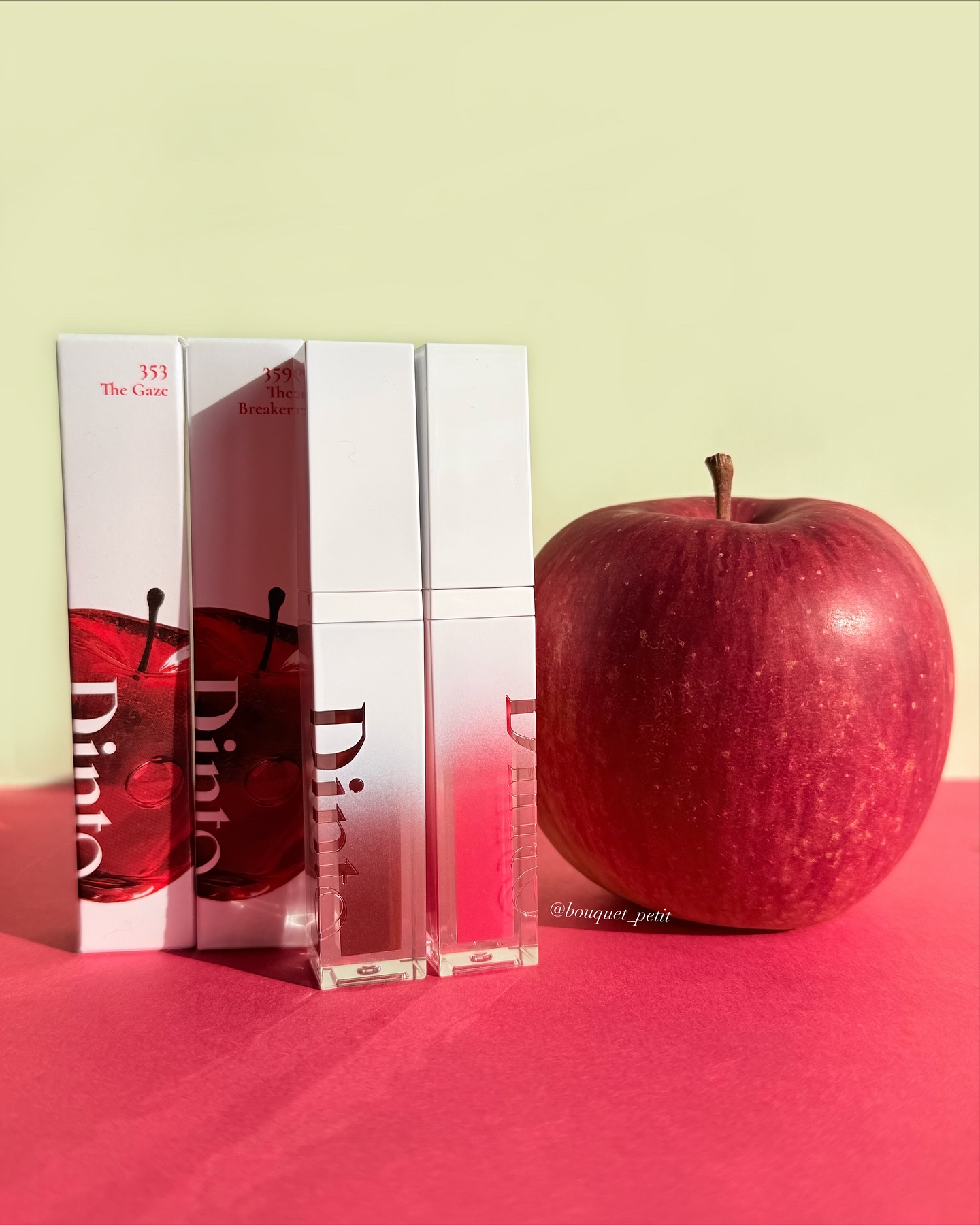 ミラーレスリップオイルグロス/Dinto/リップグロスを使ったクチコミ（2枚目）