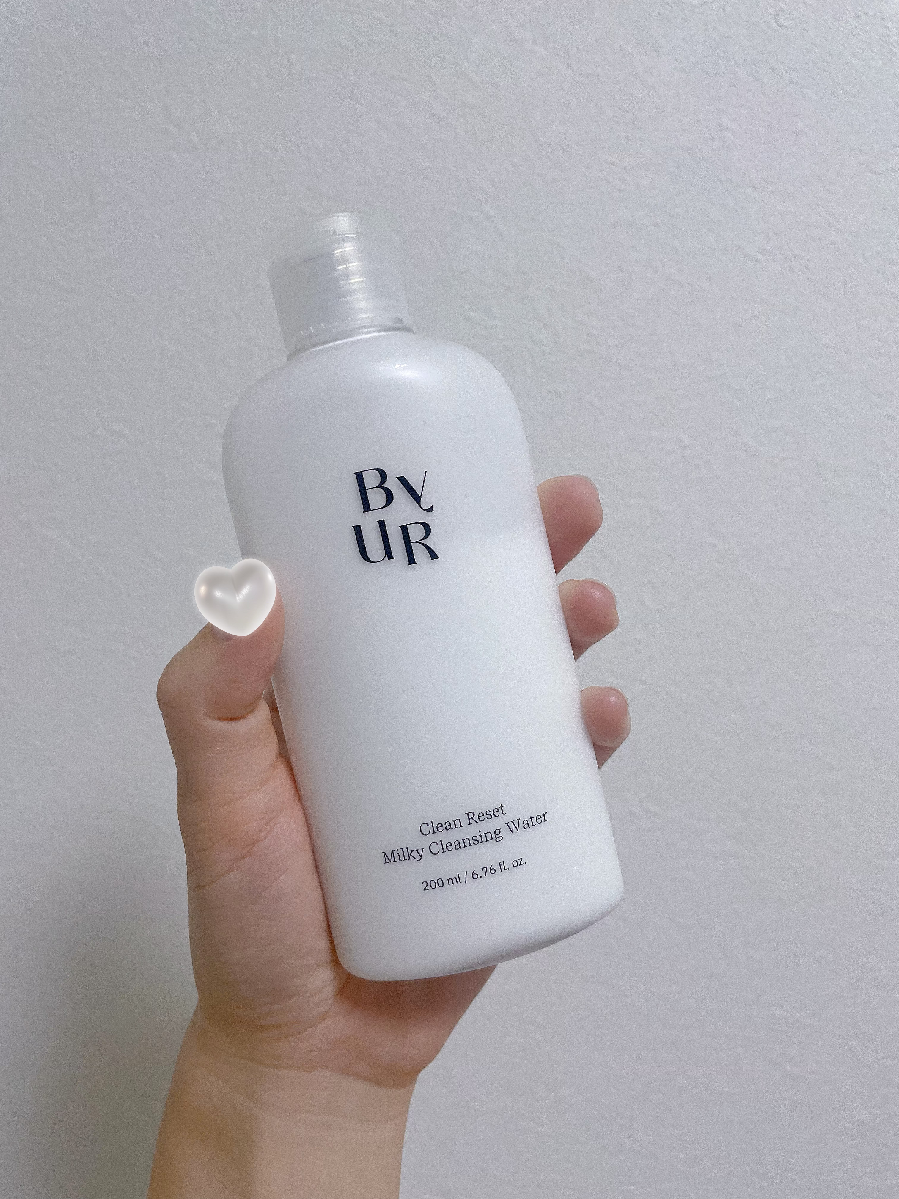 クリーンリセット ミルキー クレンジングウォーター/ByUR/クレンジングウォーターを使ったクチコミ（1枚目）
