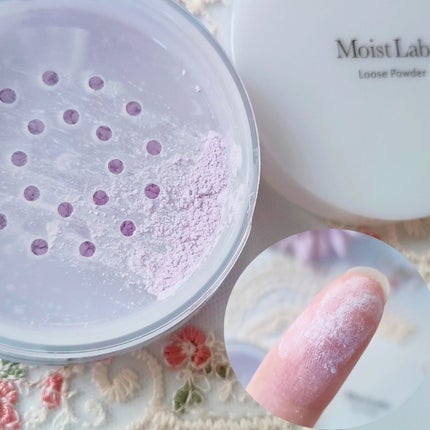 モイストラボ ルースパウダー〈くすみ防止タイプ〉/Moist Labo/ルースパウダーを使ったクチコミ(5枚目)