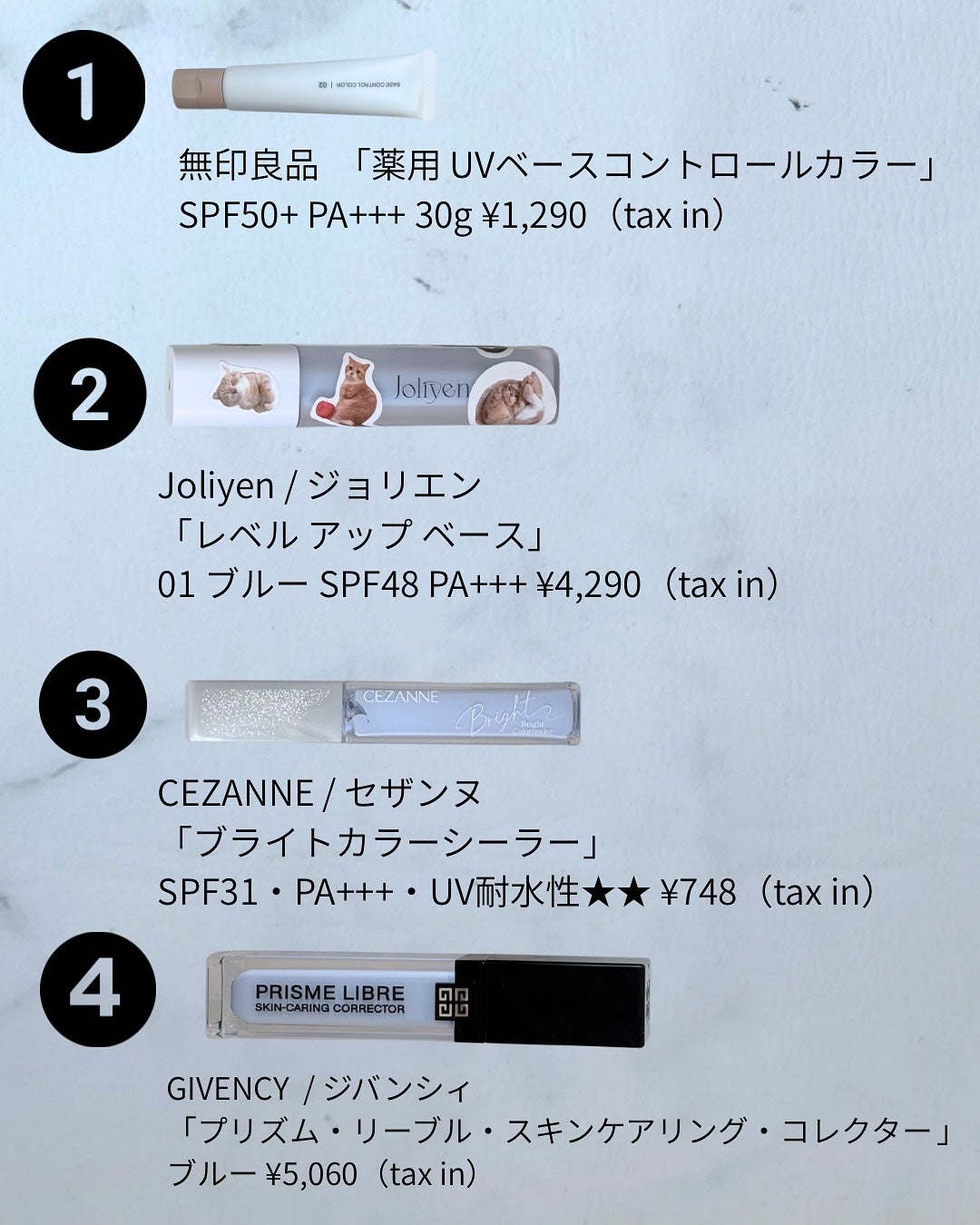 プリズム・リーブル・スキンケアリング・コレクター/GIVENCHY/化粧下地を使ったクチコミ(2枚目)