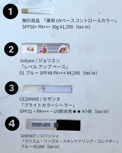 プリズム・リーブル・スキンケアリング・コレクター/GIVENCHY/化粧下地を使ったクチコミ(2枚目)