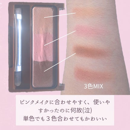 ノーズ&アイブロウパウダー/CEZANNE/パウダーアイブロウを使ったクチコミ(3枚目)