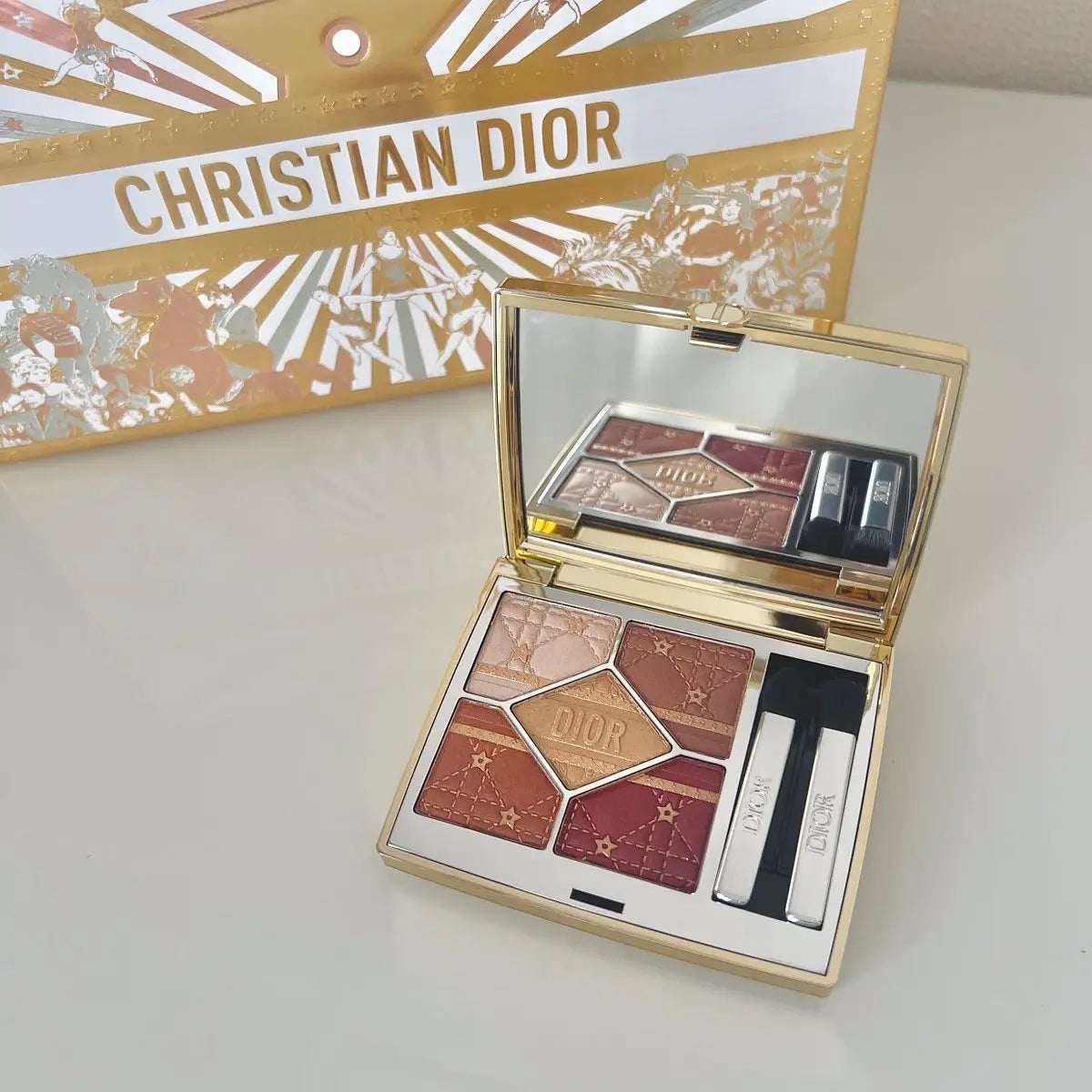 うさ団子@フォロバします on LIPS 「#コスメ購入品Diorディオール2025ホリデーコレクション ..」(2枚目)