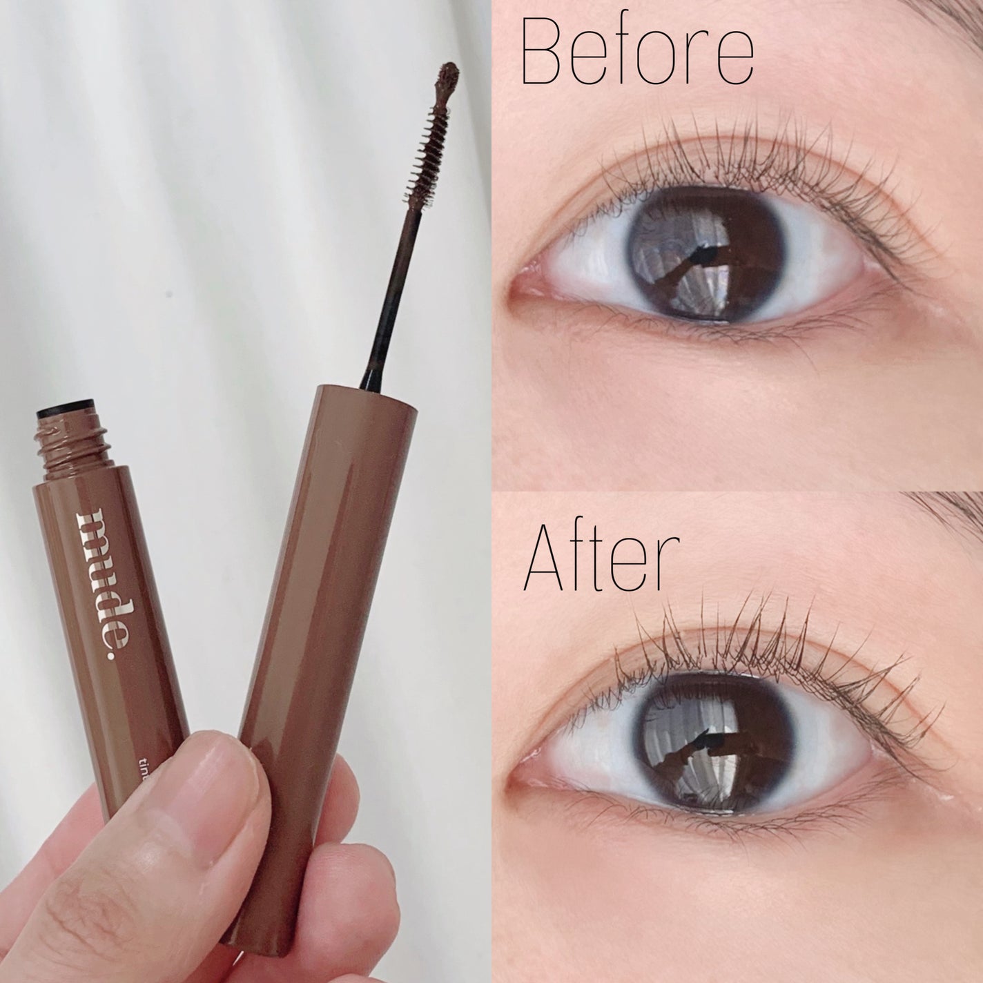 アイラッシュティンティングセラムショット/mude/まつげ美容液を使ったクチコミ(3枚目)