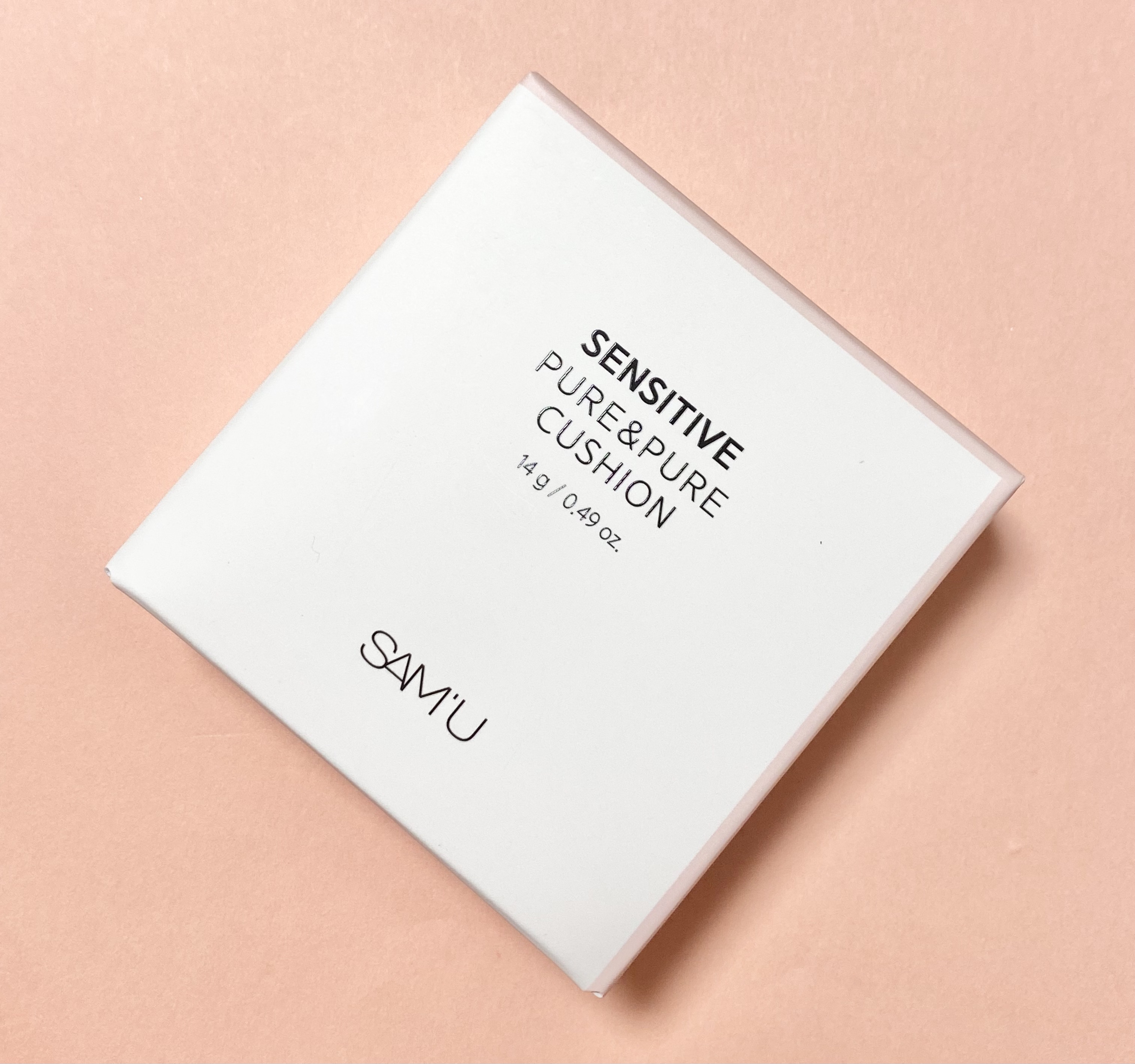 センシティブピュア＆ピュアクッション/SAM'U/クッションファンデーションを使ったクチコミ（1枚目）