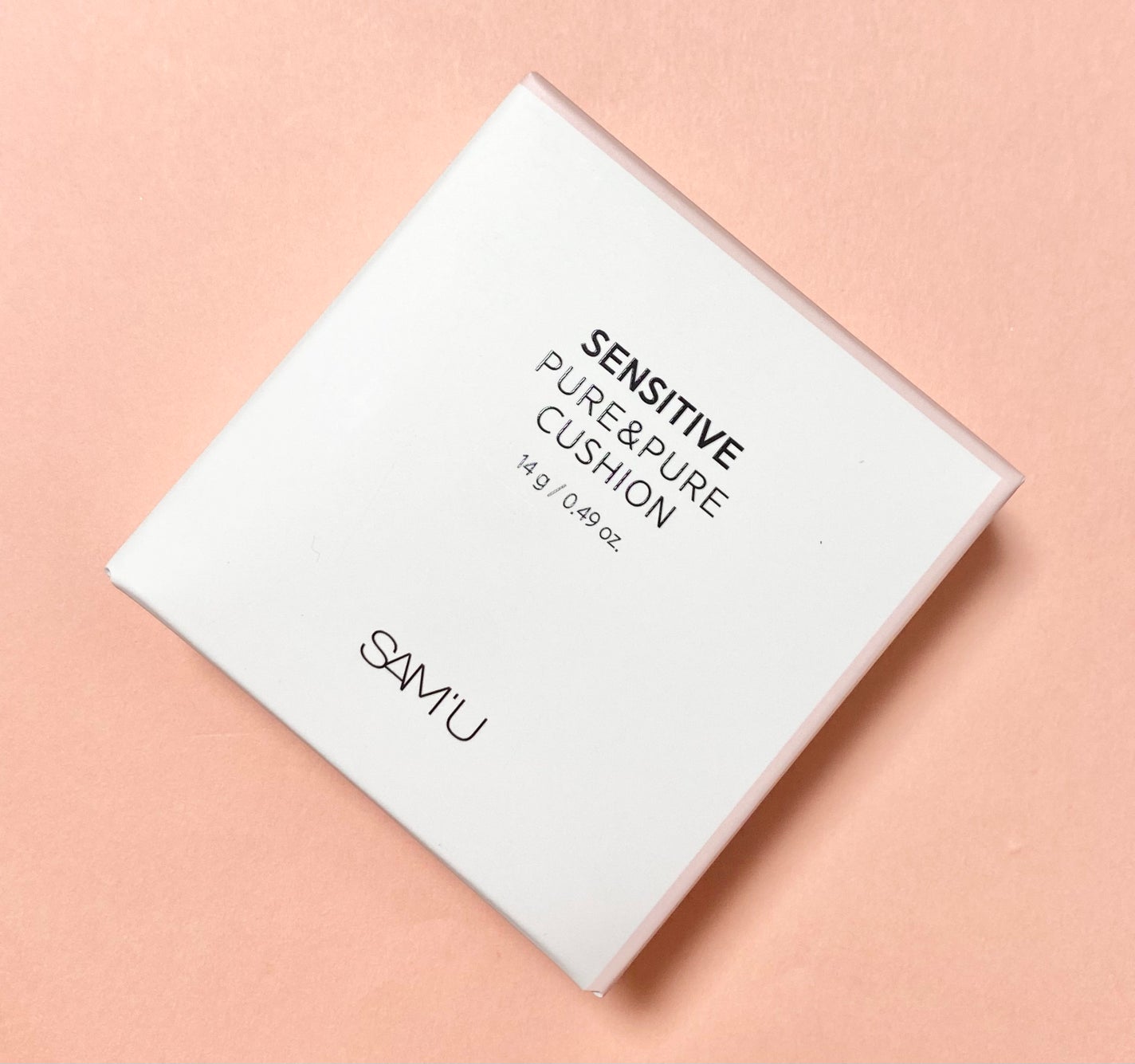 センシティブピュア&ピュアクッション/SAM'U/クッションファンデーションを使ったクチコミ(1枚目)