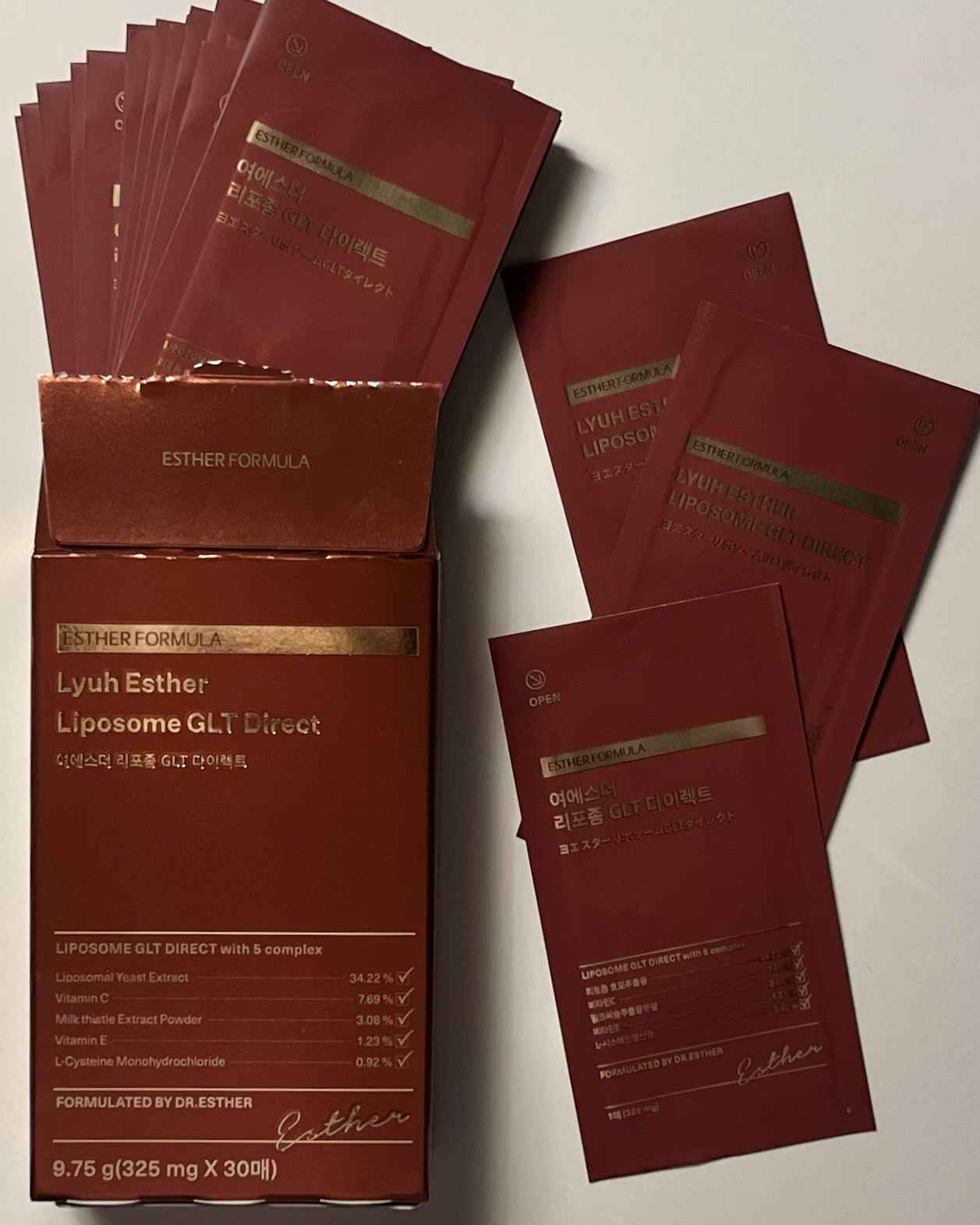 ヨエスターGLTダイレクトウルトラX/ESTHER FORMULA/美容サプリメントを使ったクチコミ（3枚目）