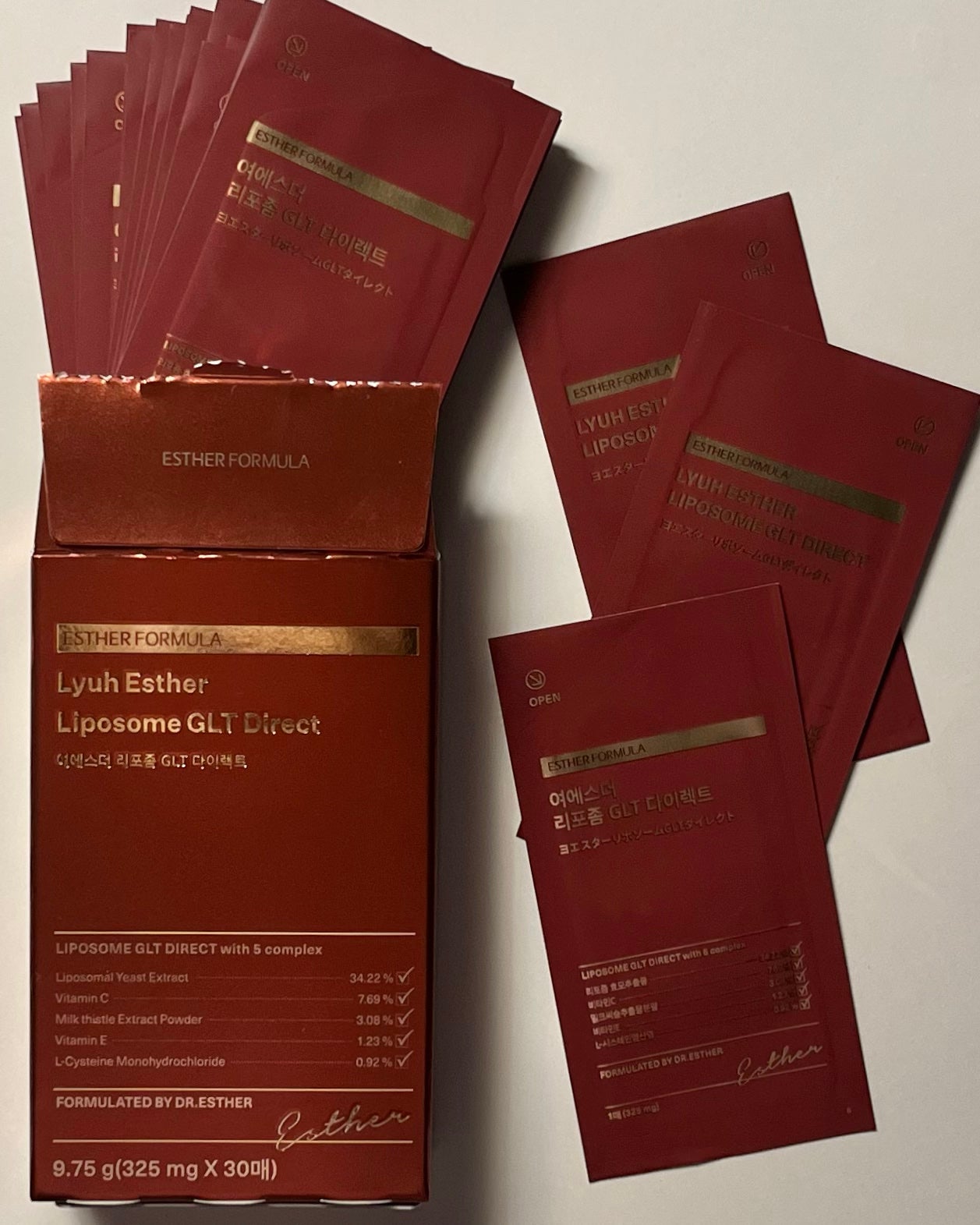 ヨエスターGLTダイレクトウルトラX/ESTHER FORMULA/美容サプリメントを使ったクチコミ(3枚目)