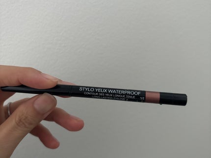 スティロ ユー ウォータープルーフ N/CHANEL/ペンシルアイライナーを使ったクチコミ(1枚目)