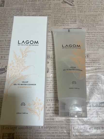 ジェルトゥウォーター クレンザー(KI)(朝洗顔料)/LAGOM /その他洗顔料を使ったクチコミ(1枚目)