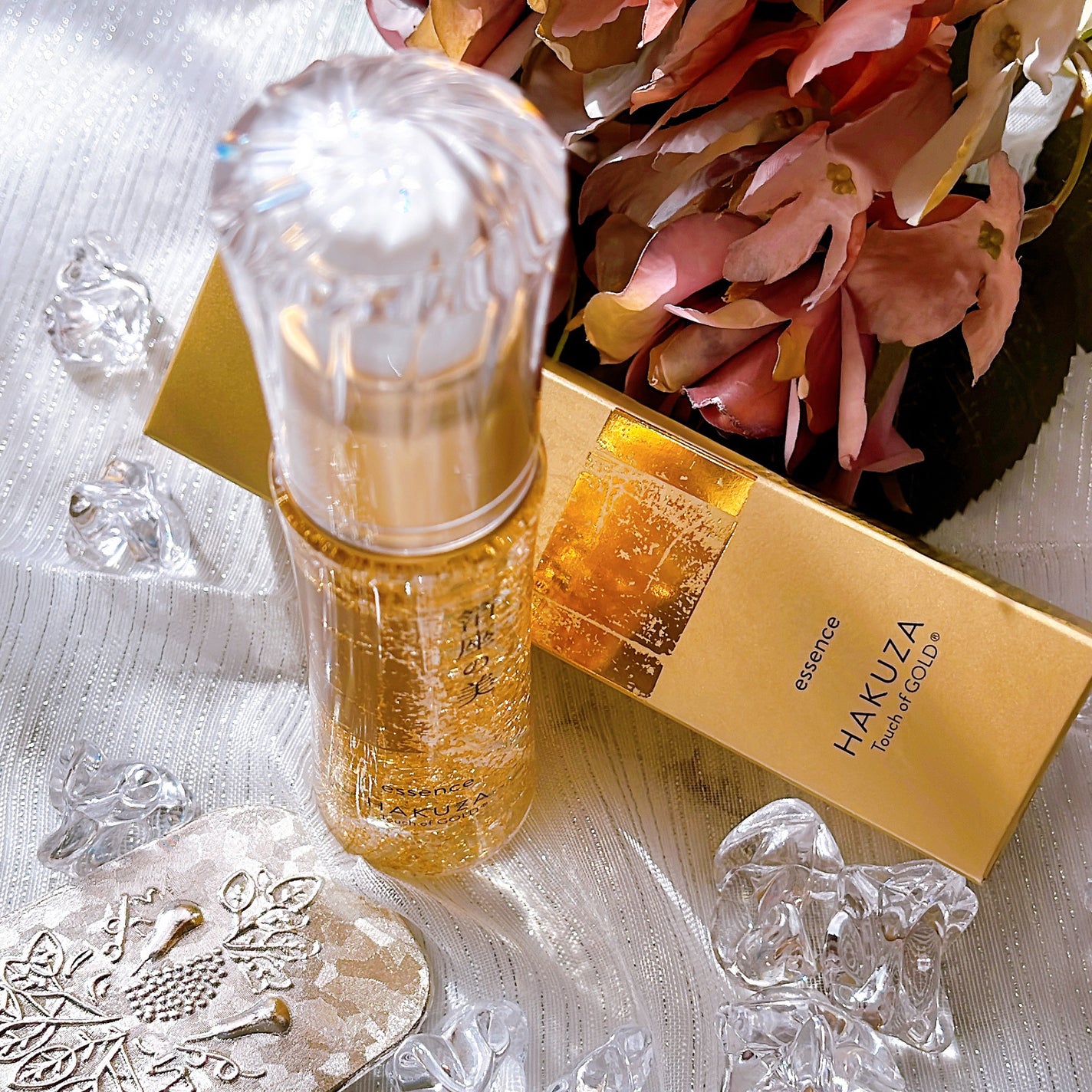 箔座の美 エッセンス /Touch of GOLD/美容液を使ったクチコミ(4枚目)