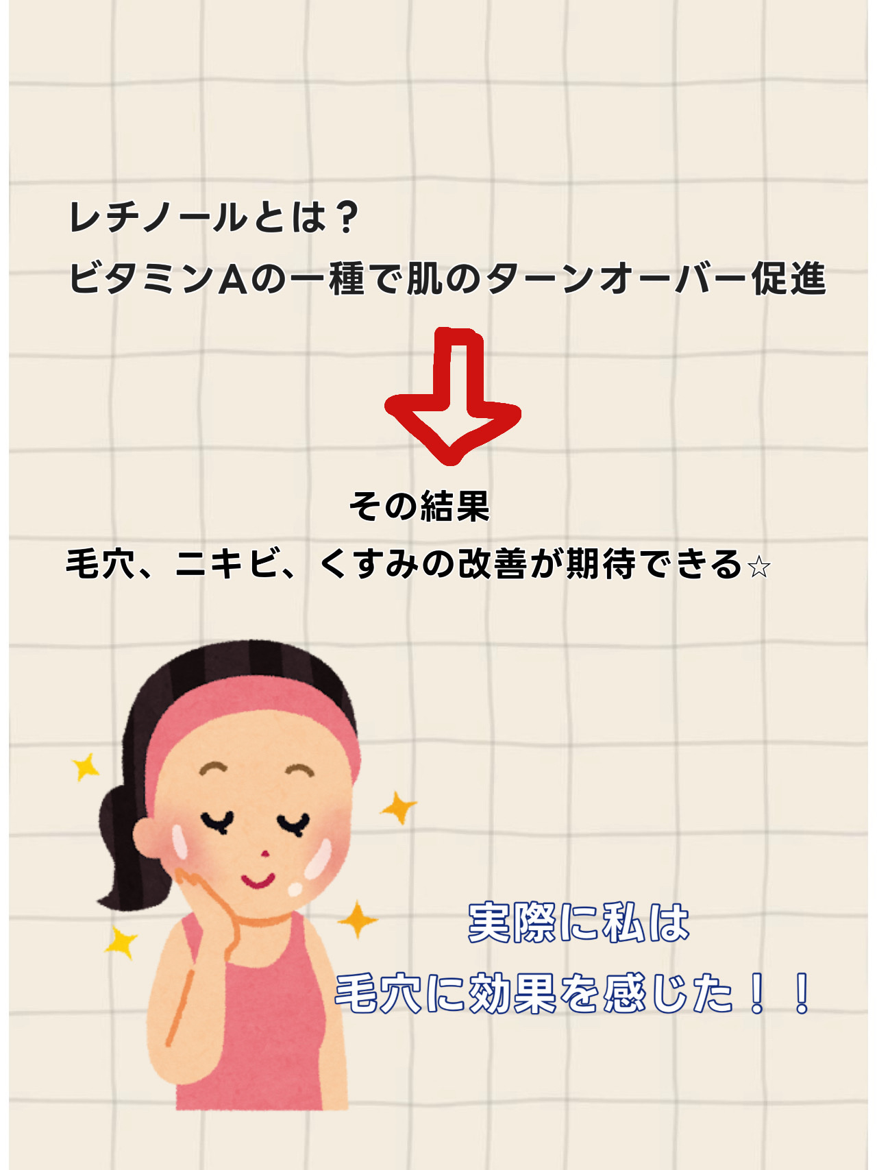 レチノール0.3 ナイアシンリニューイングセラム/Anua/美容液を使ったクチコミ（2枚目）