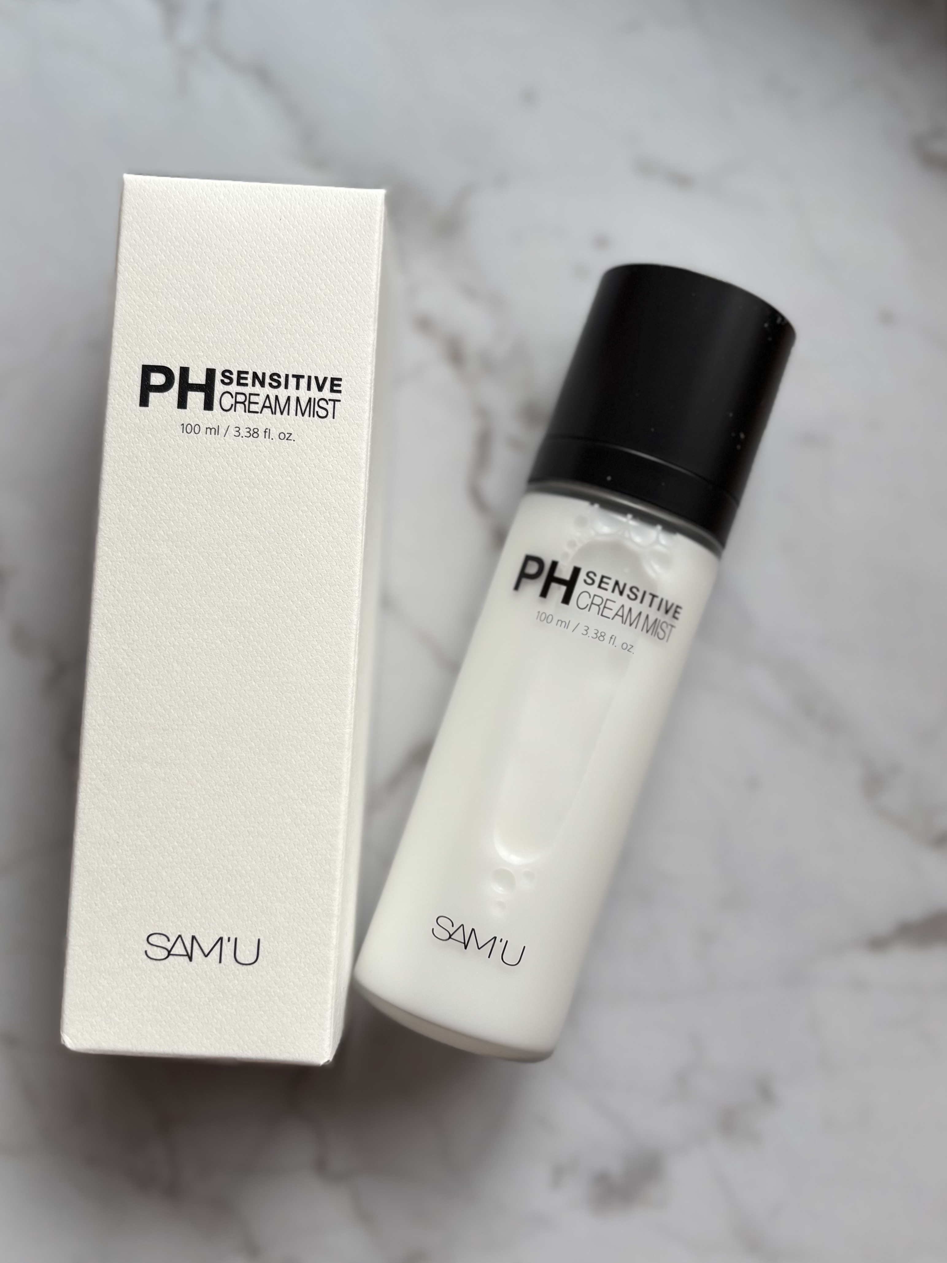 PHセンシティブクリームミスト/SAM'U/ミスト状化粧水を使ったクチコミ（1枚目）