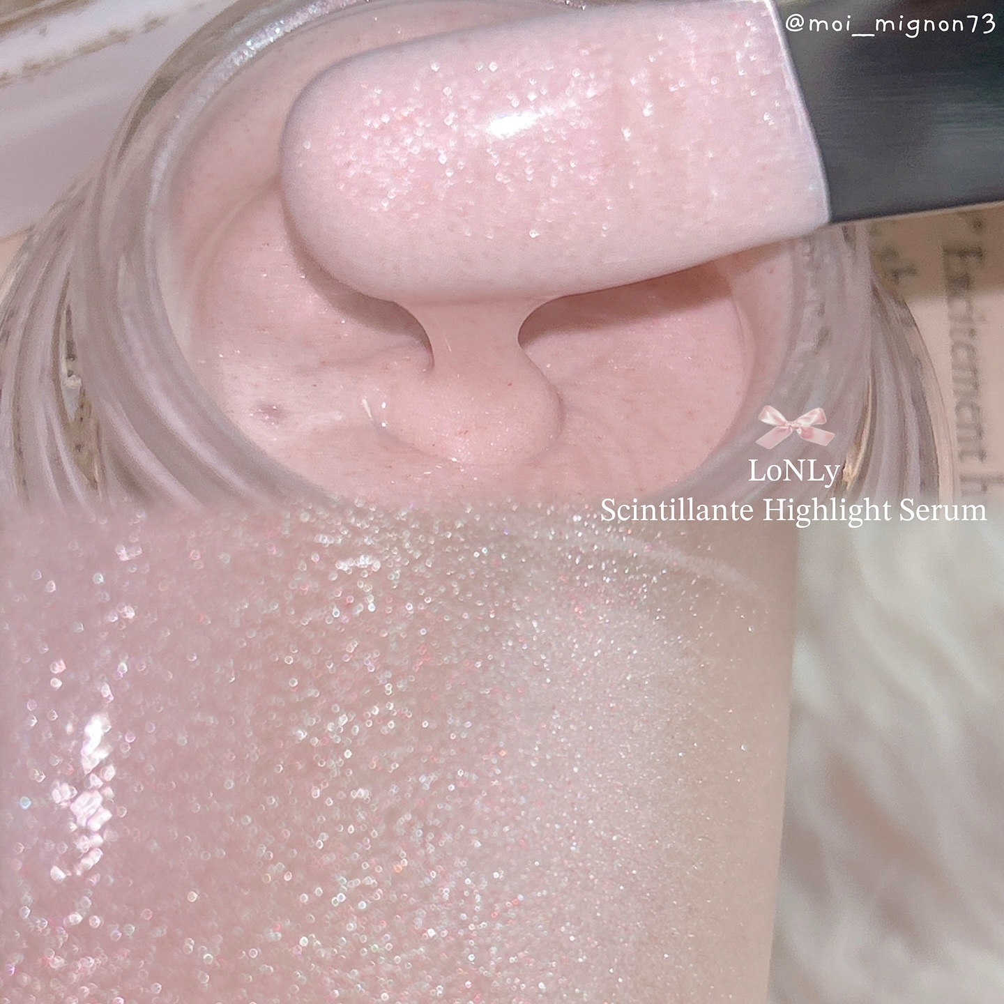 LoNLy  シンティランテハイライトセラム  HS02 (ハルモニア)Harmonia/LoNLy /リキッドハイライトを使ったクチコミ（3枚目）